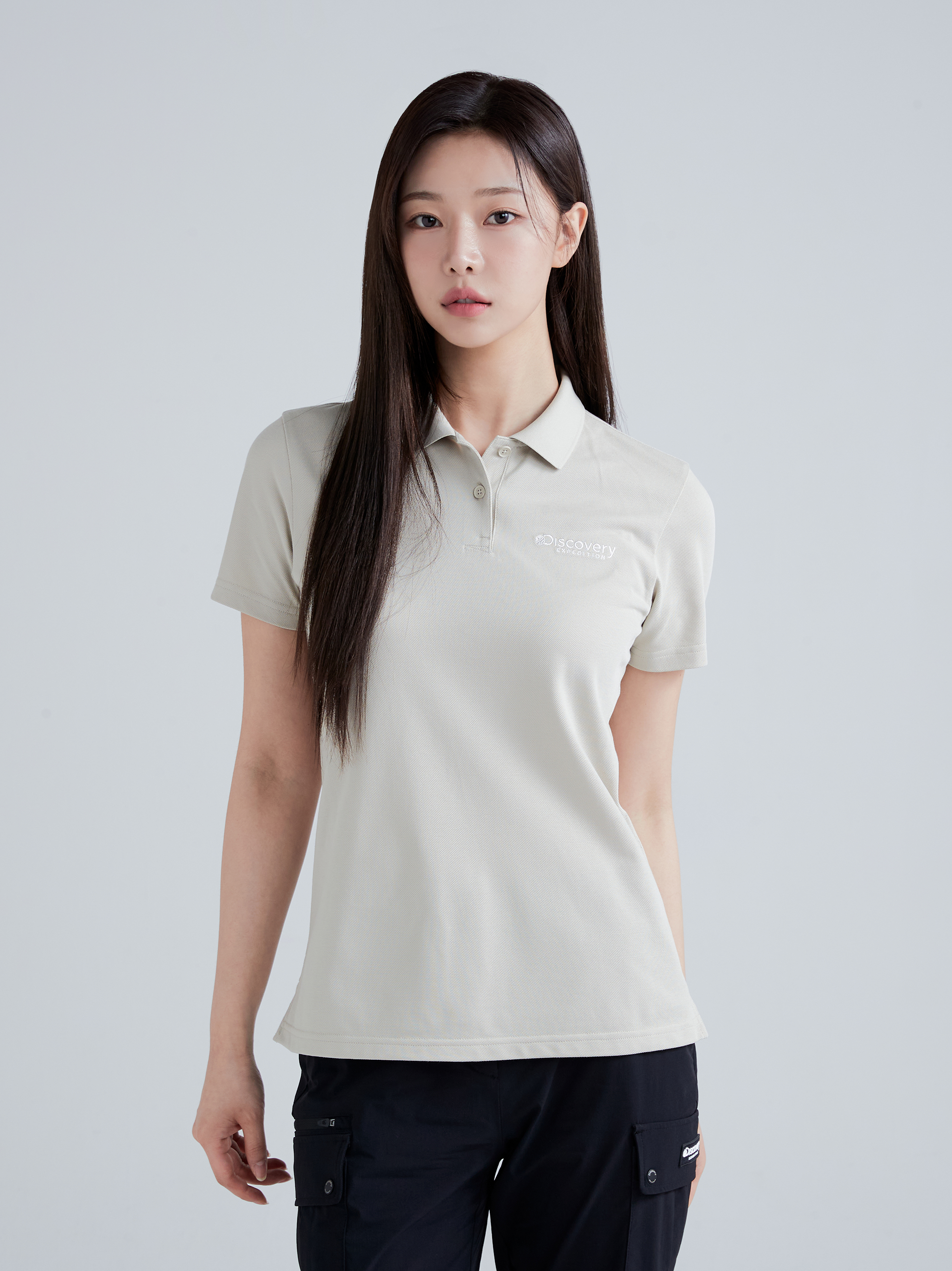 Ted Small Logo Woman Collar T-shirt