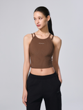 W's Ribbed String Bra Top