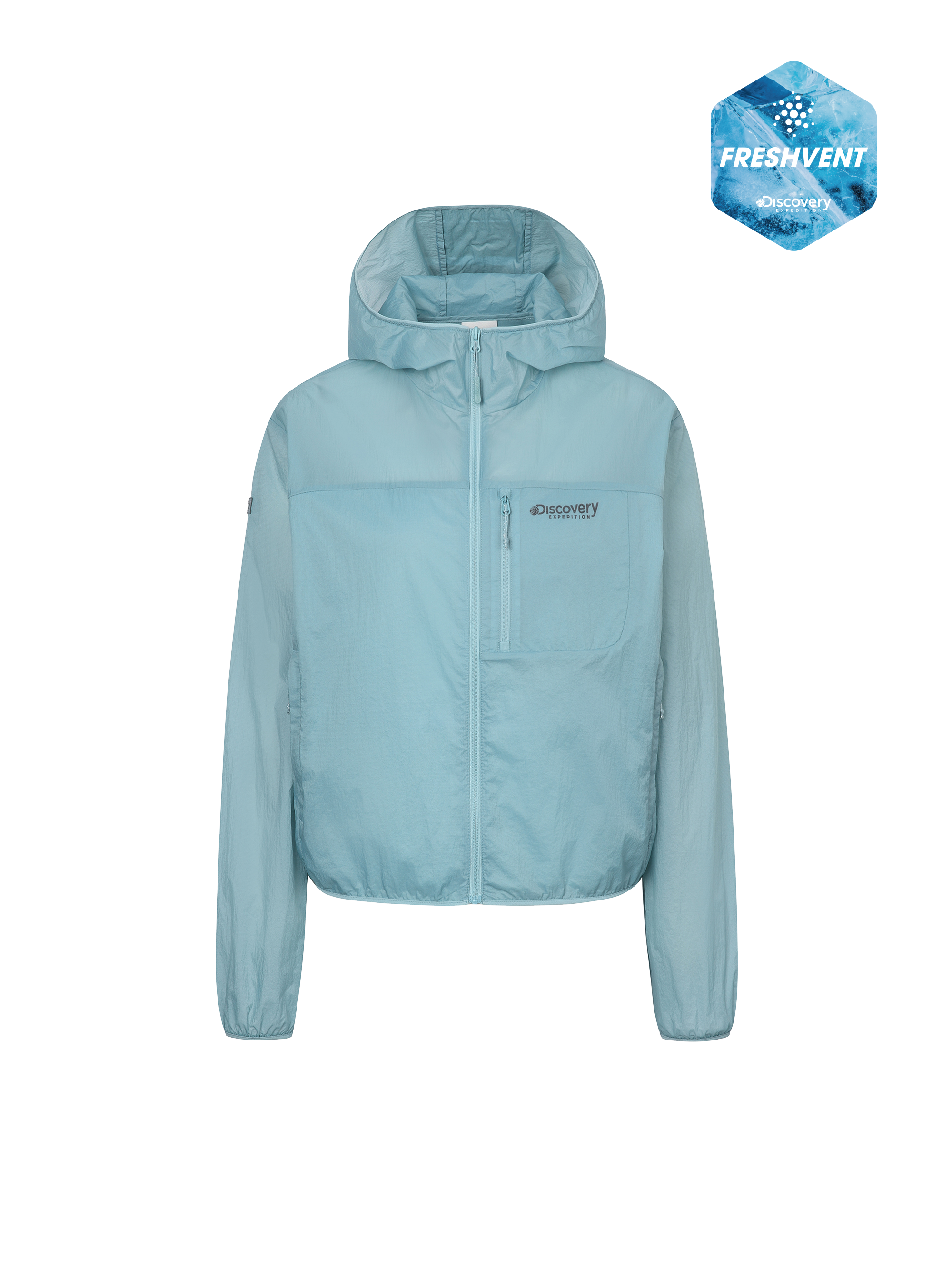 Freshvent Women's Crop Windbreaker