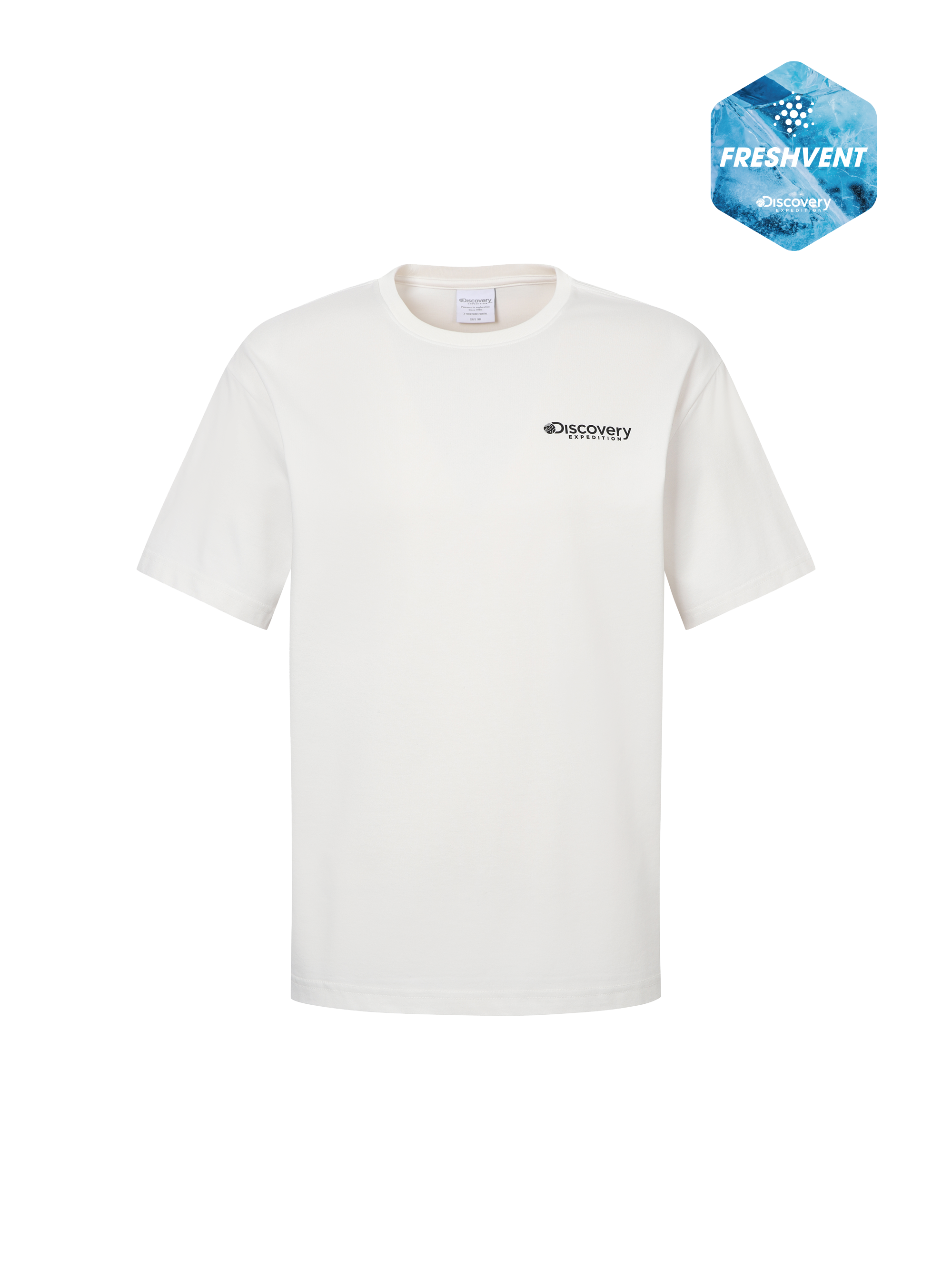 Freshvent Washed Altered Logo Short-Sleeve T-Shirt