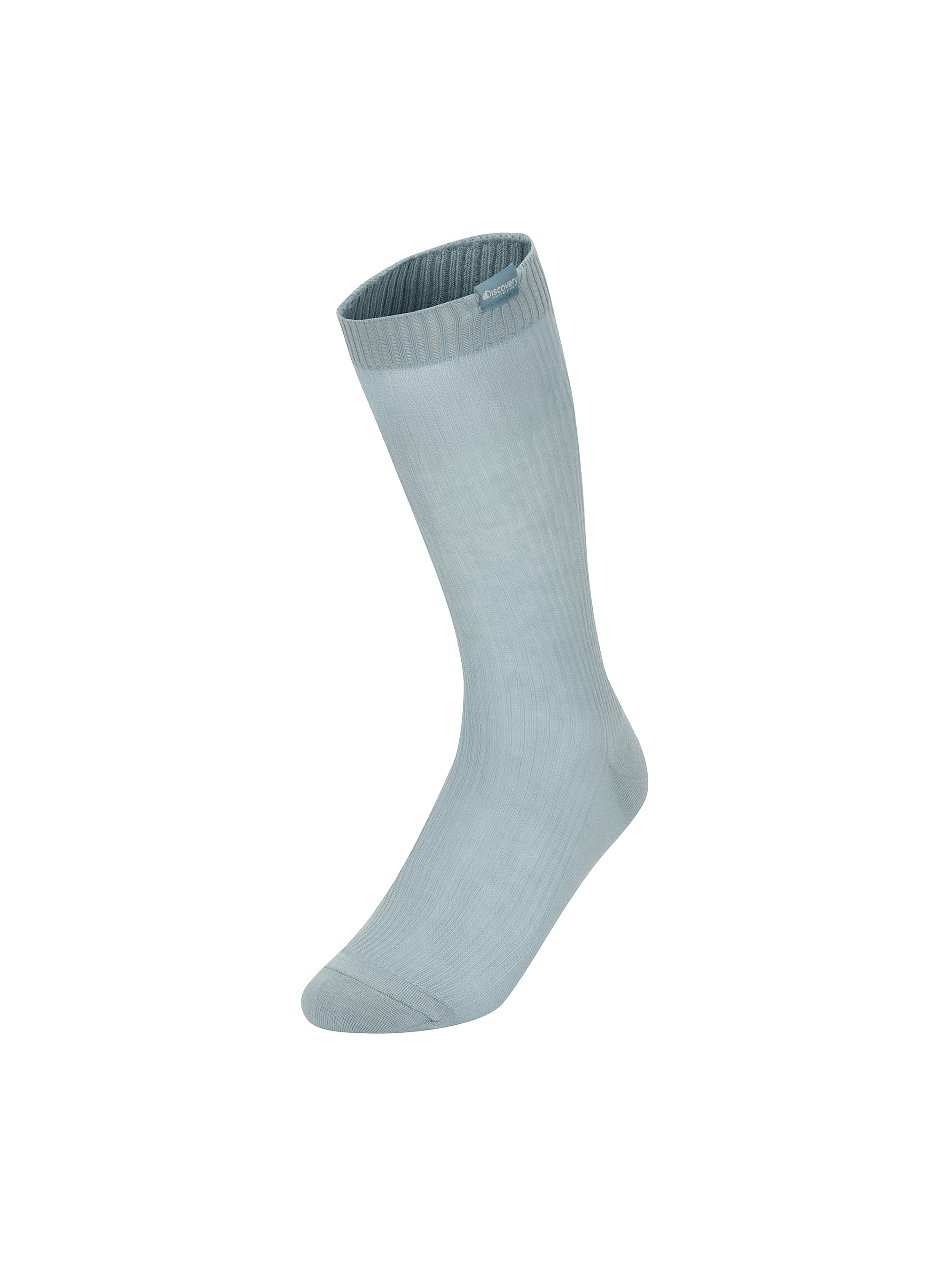See-through Rib High Length Socks