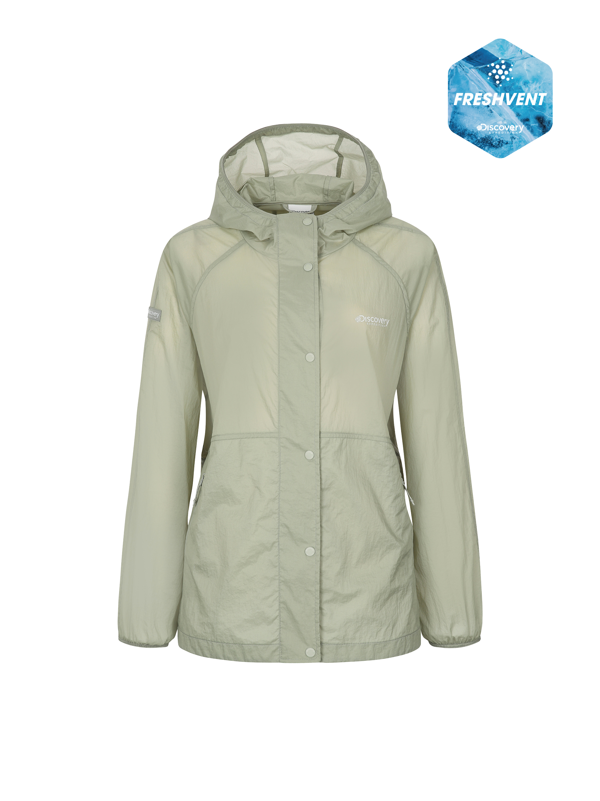 Freshvent Women's Oversized Windbreaker