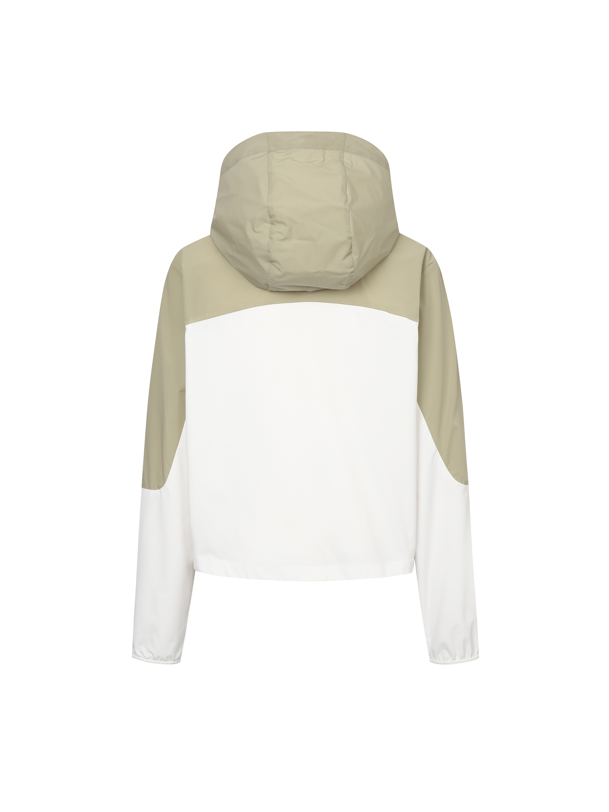 Freshvent Women's Colorblock Crop Windbreaker