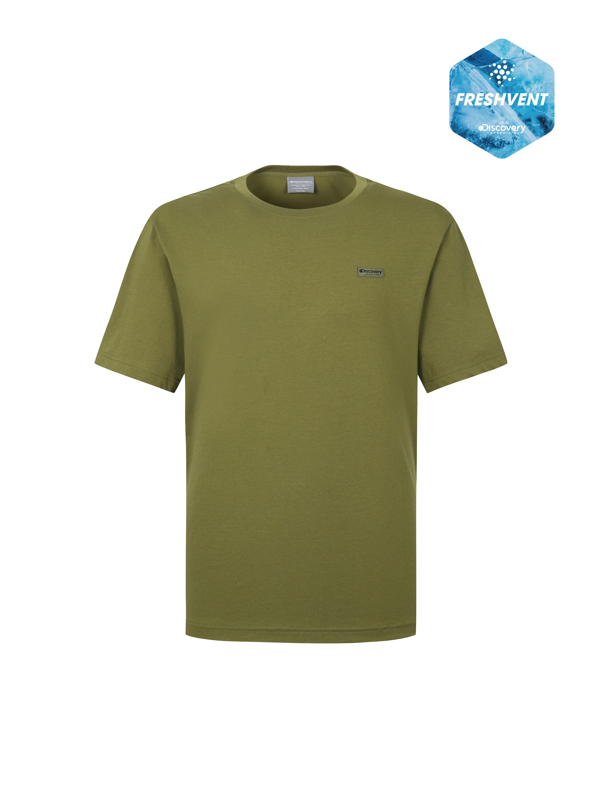 Freshvent Small Logo Semi Over Fit Shorts Sleeve T-shirt