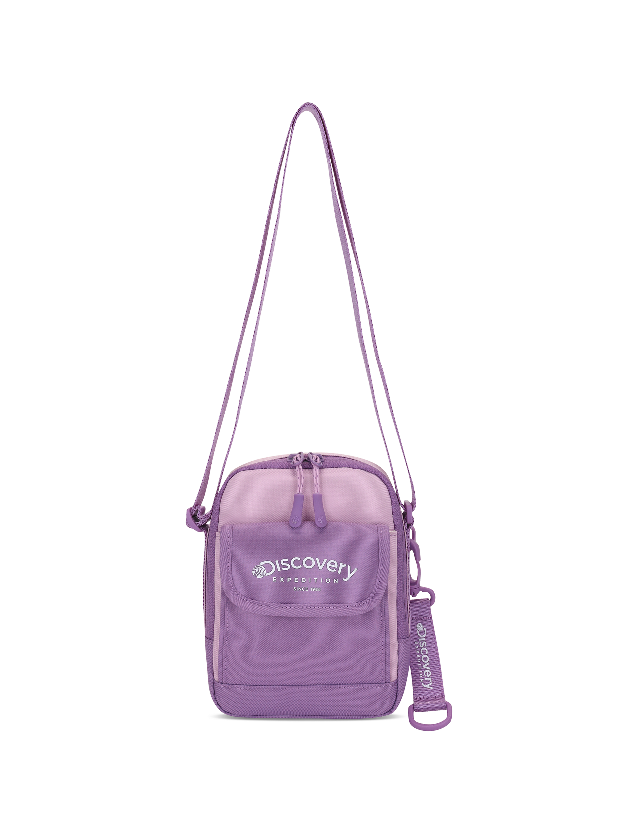 Kids Flap Pocket Color Blocked Cross Bag