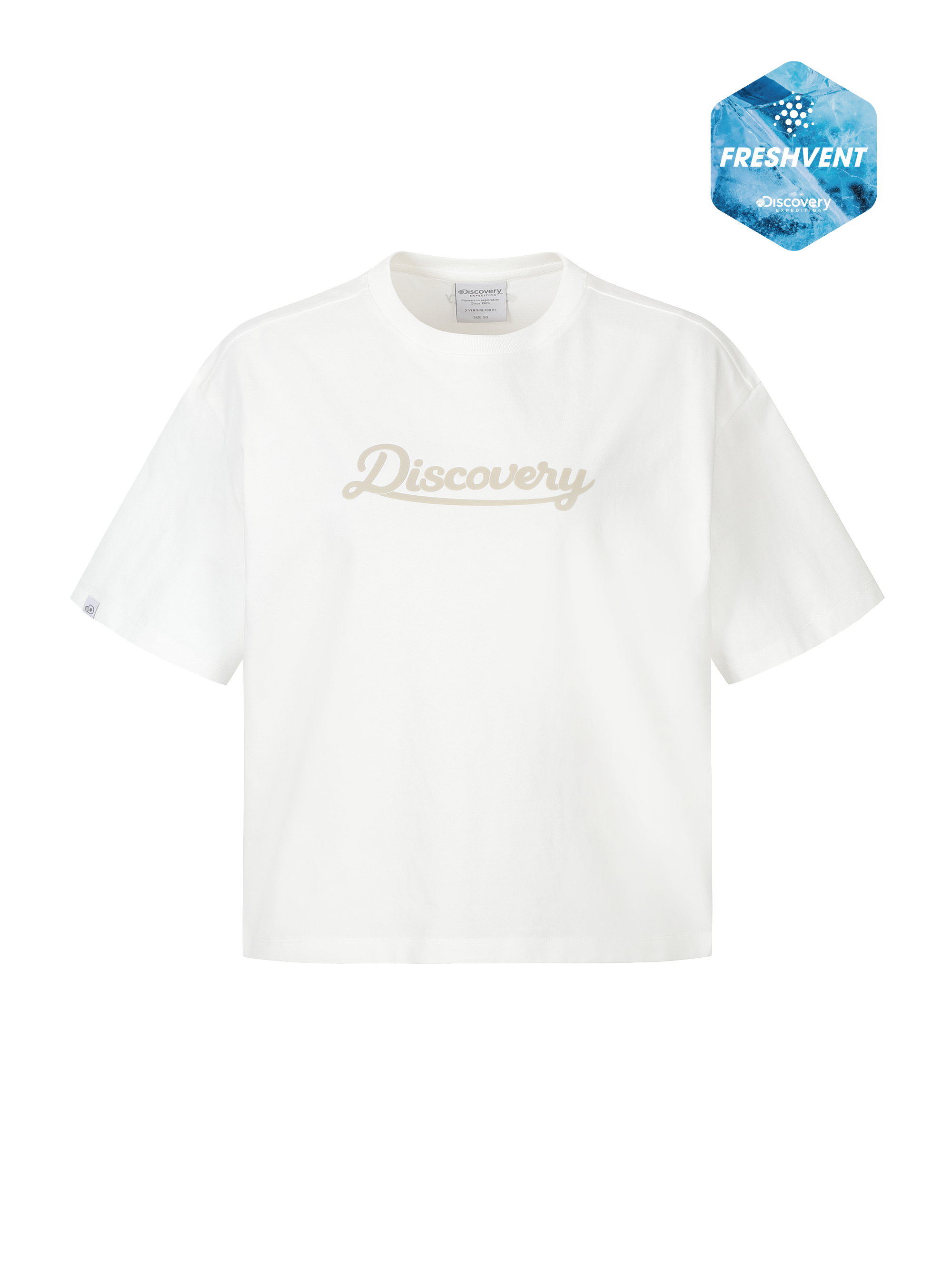 W's Lettering Semi-Oversized Short Sleeve T-shirt