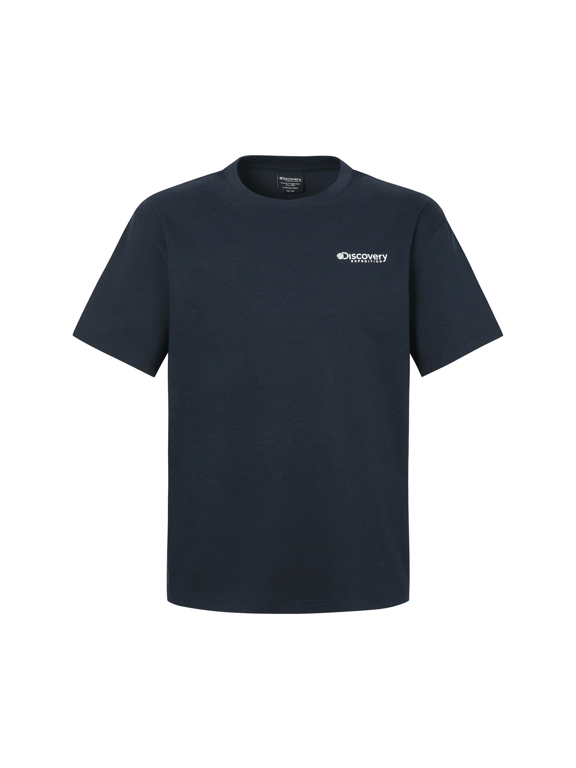 Freshvent Washed Mountain Hand-drawn Graphic Short-sleeve T-shirt