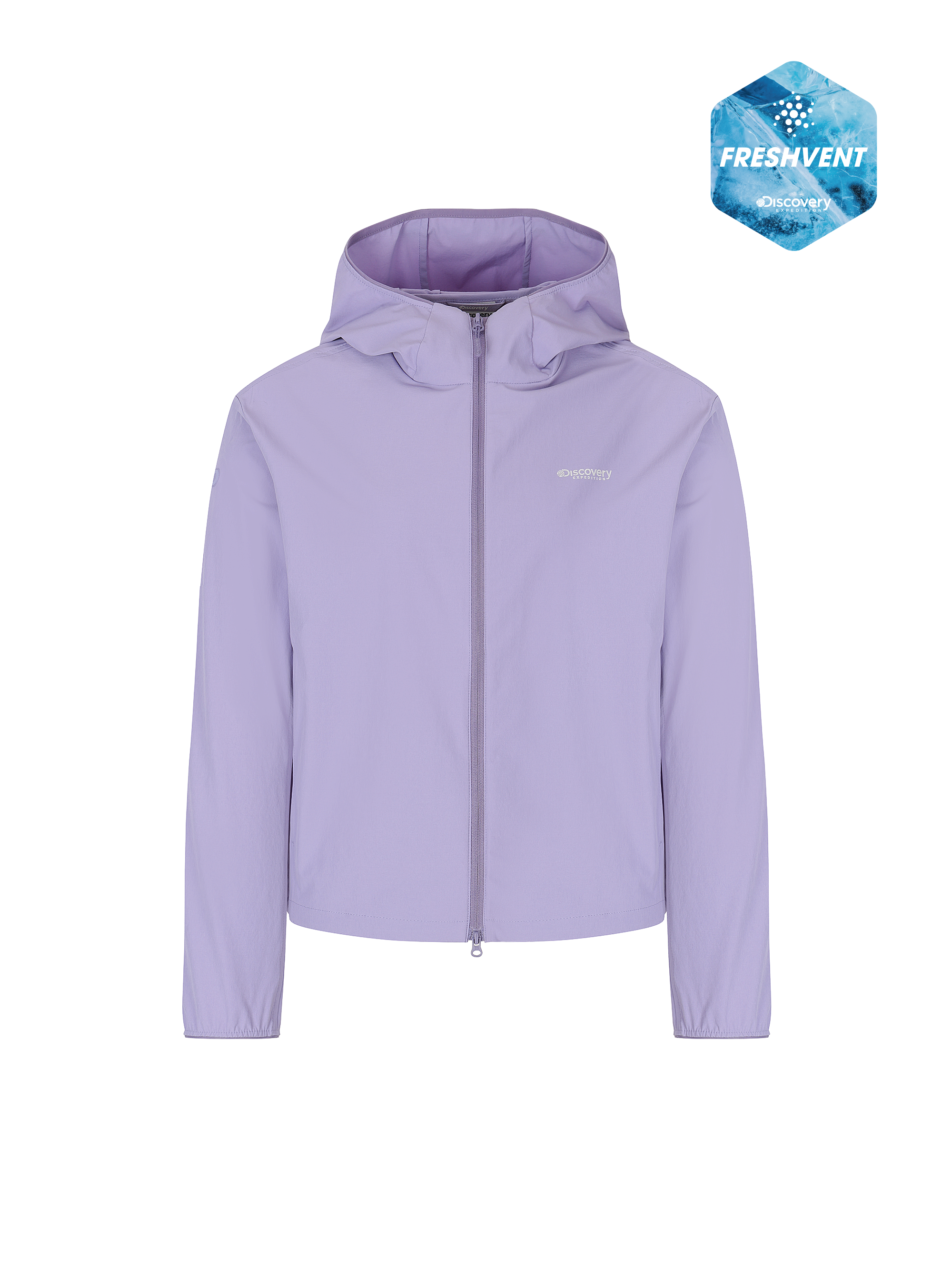 W's Freshvent Lightweight Woven Training Hooded ZIP-UP