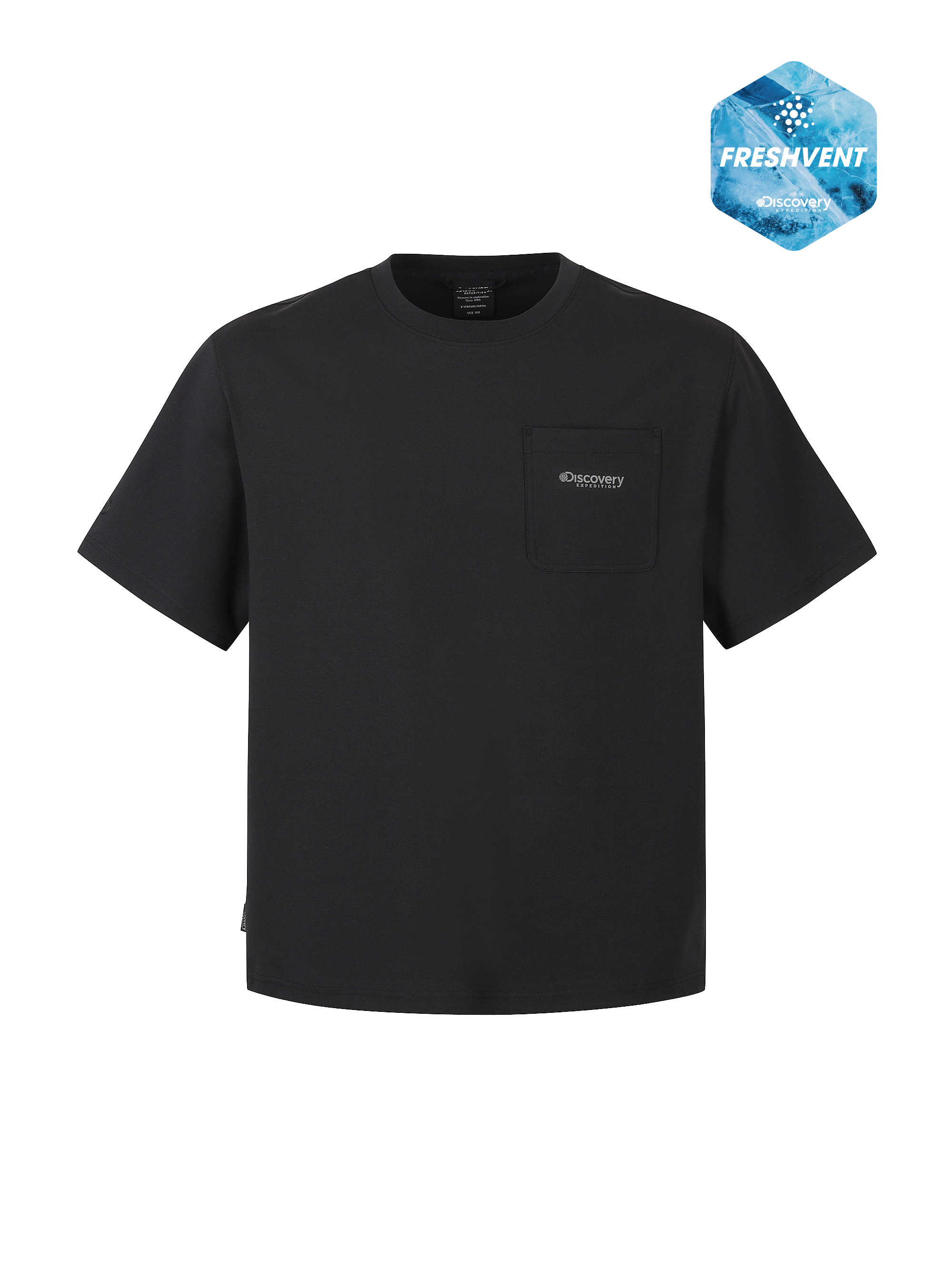 M's Freshvent Knit Training Pocket Short Sleeve T-shirt