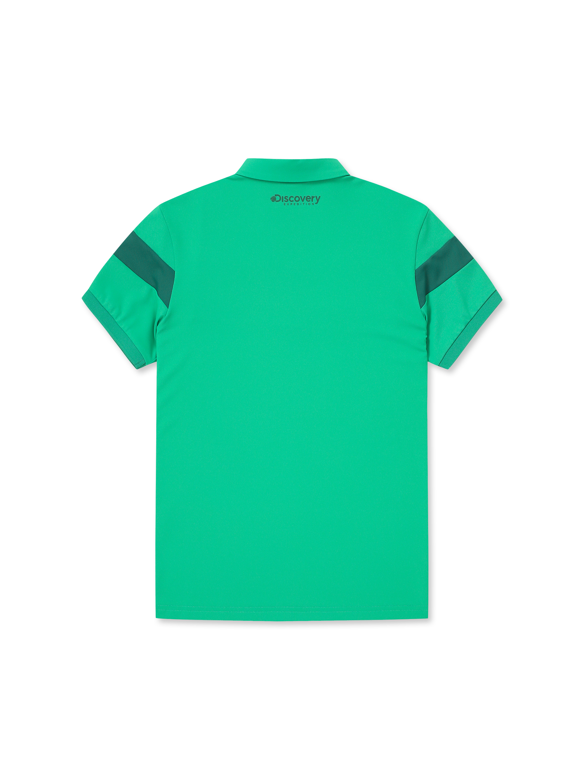 Color Block Collar T-shirt