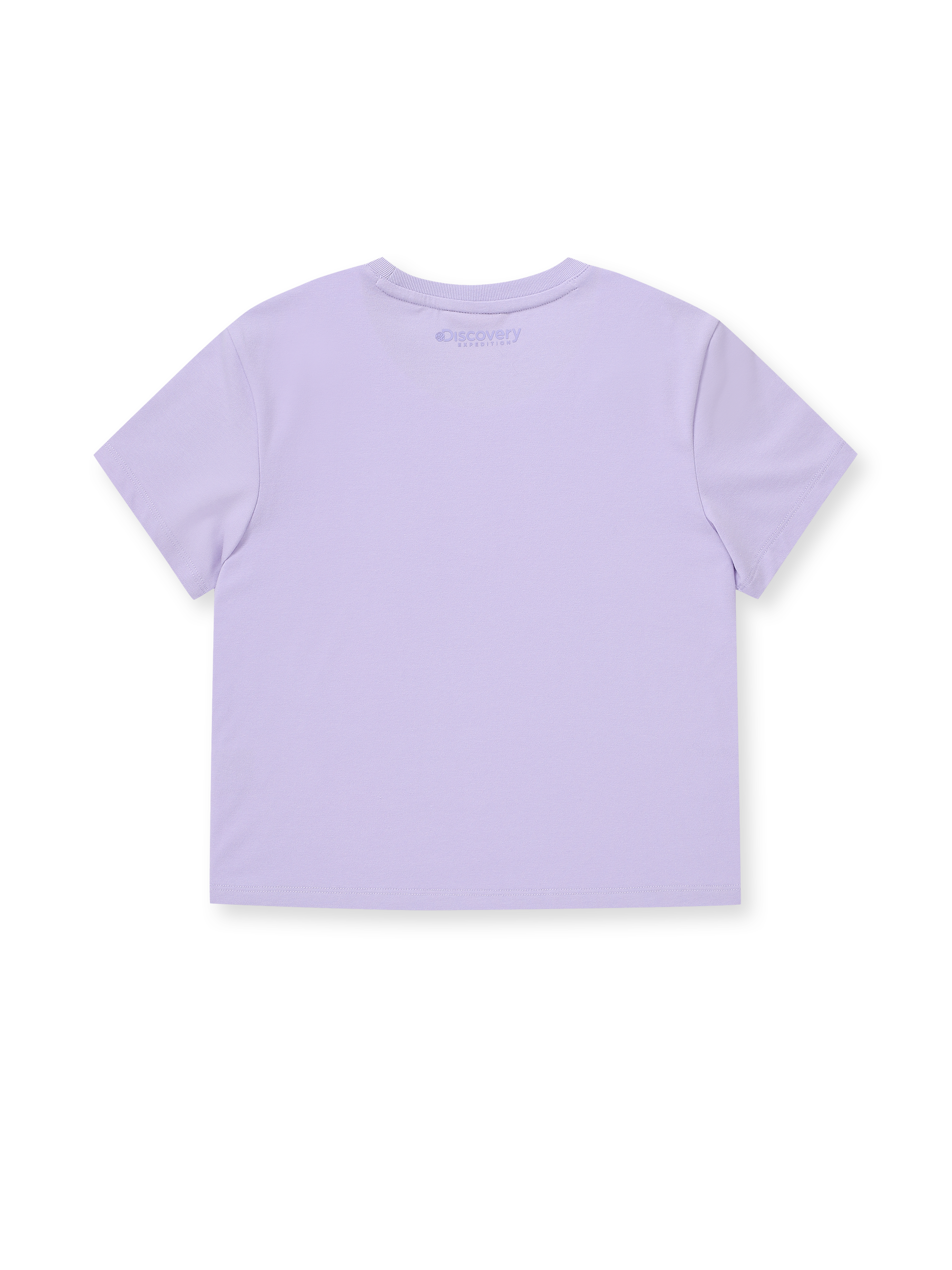 Women's Slim Fit Cropped Shorts Sleeve T-shirt