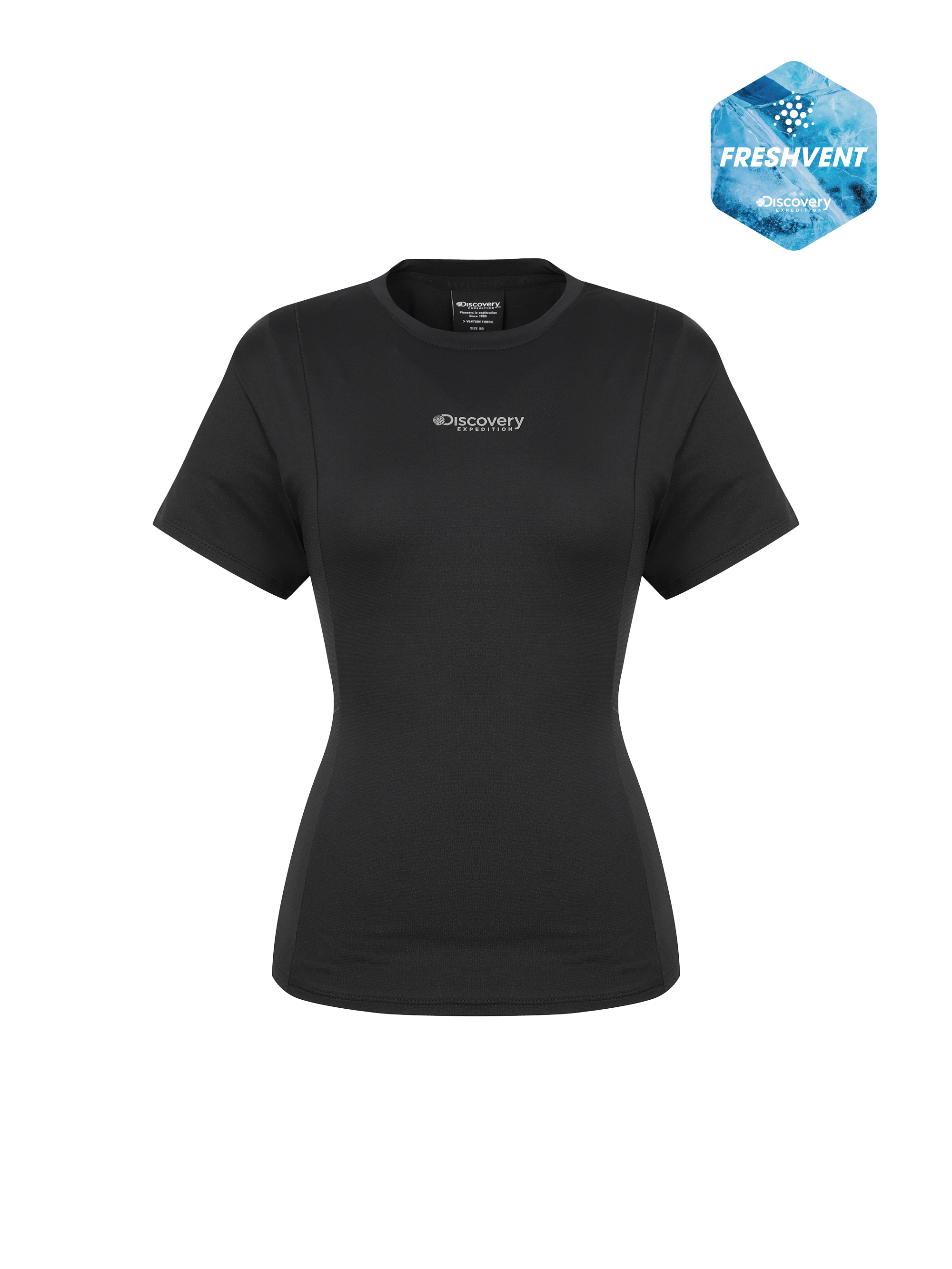 Women's Freshvent Cutting Line Short Sleeve T-Shirts