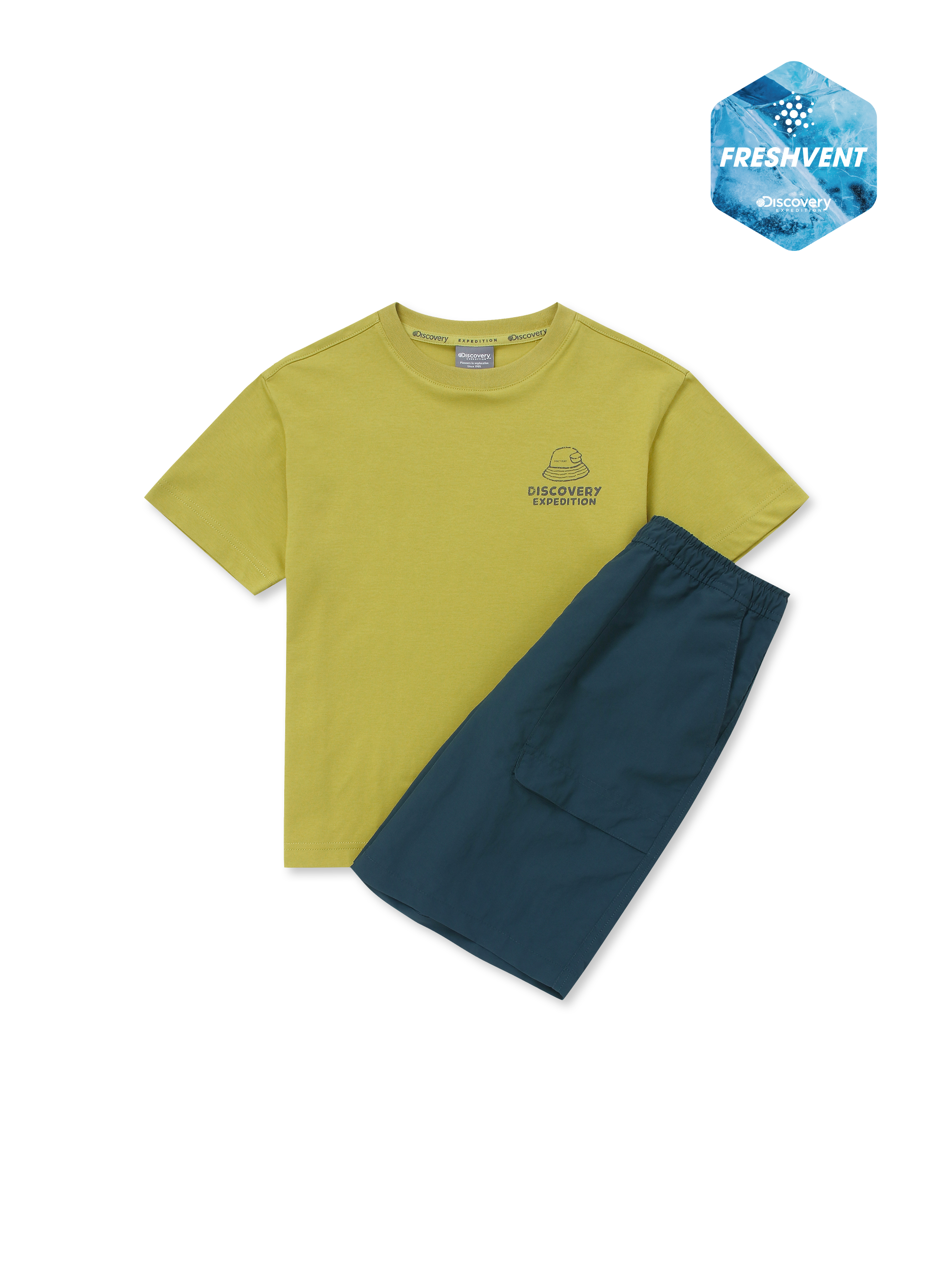 Kids Freshvent Outdoor Back Graphic Training Set