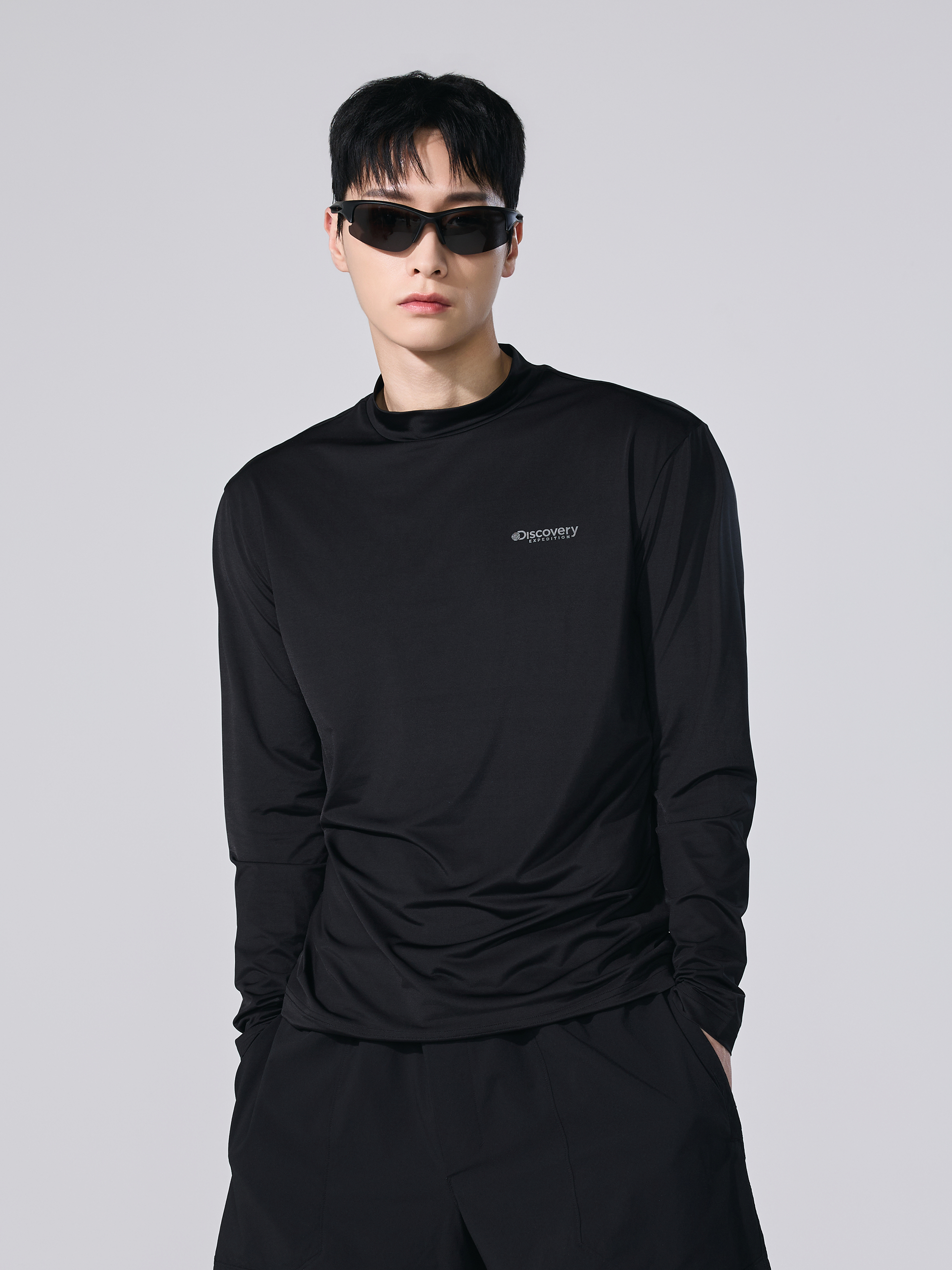 Men's LT Mock Neck Long Sleeve