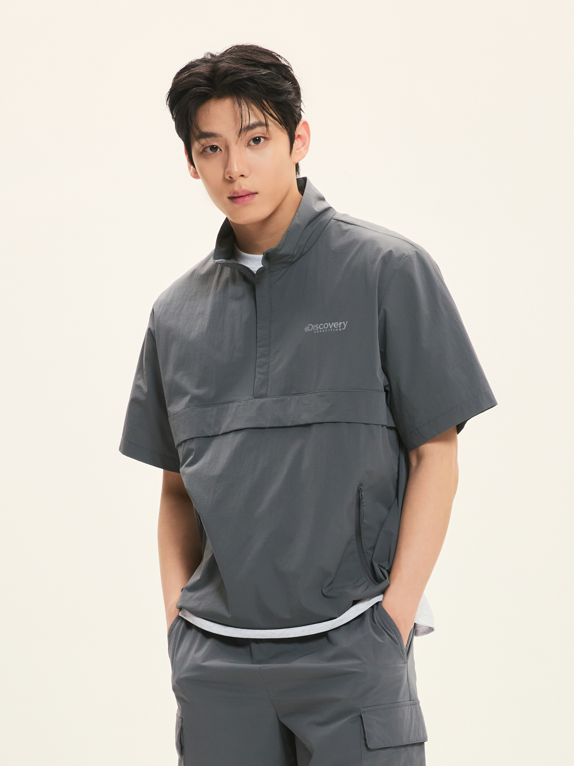 Freshvent Training Short-Sleeve High Necked Anorak