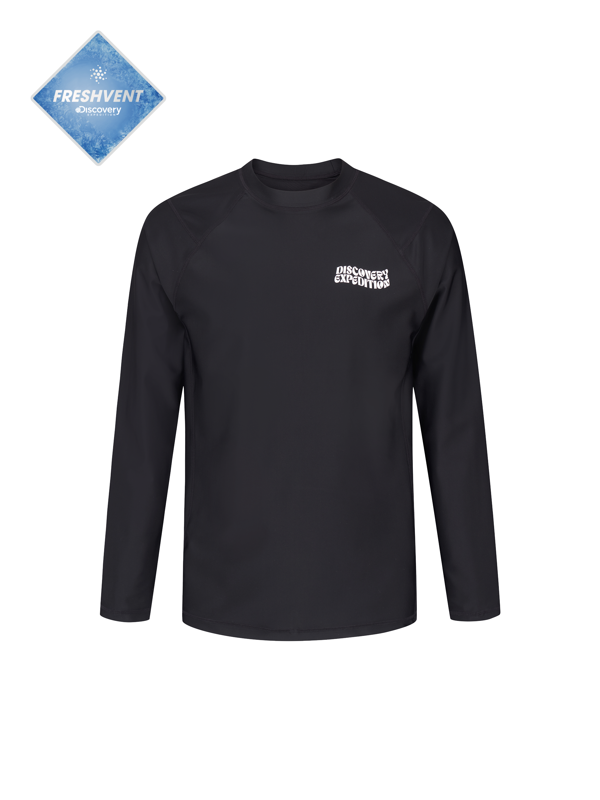 Freshvent Men's Essential Logo Rash Guard