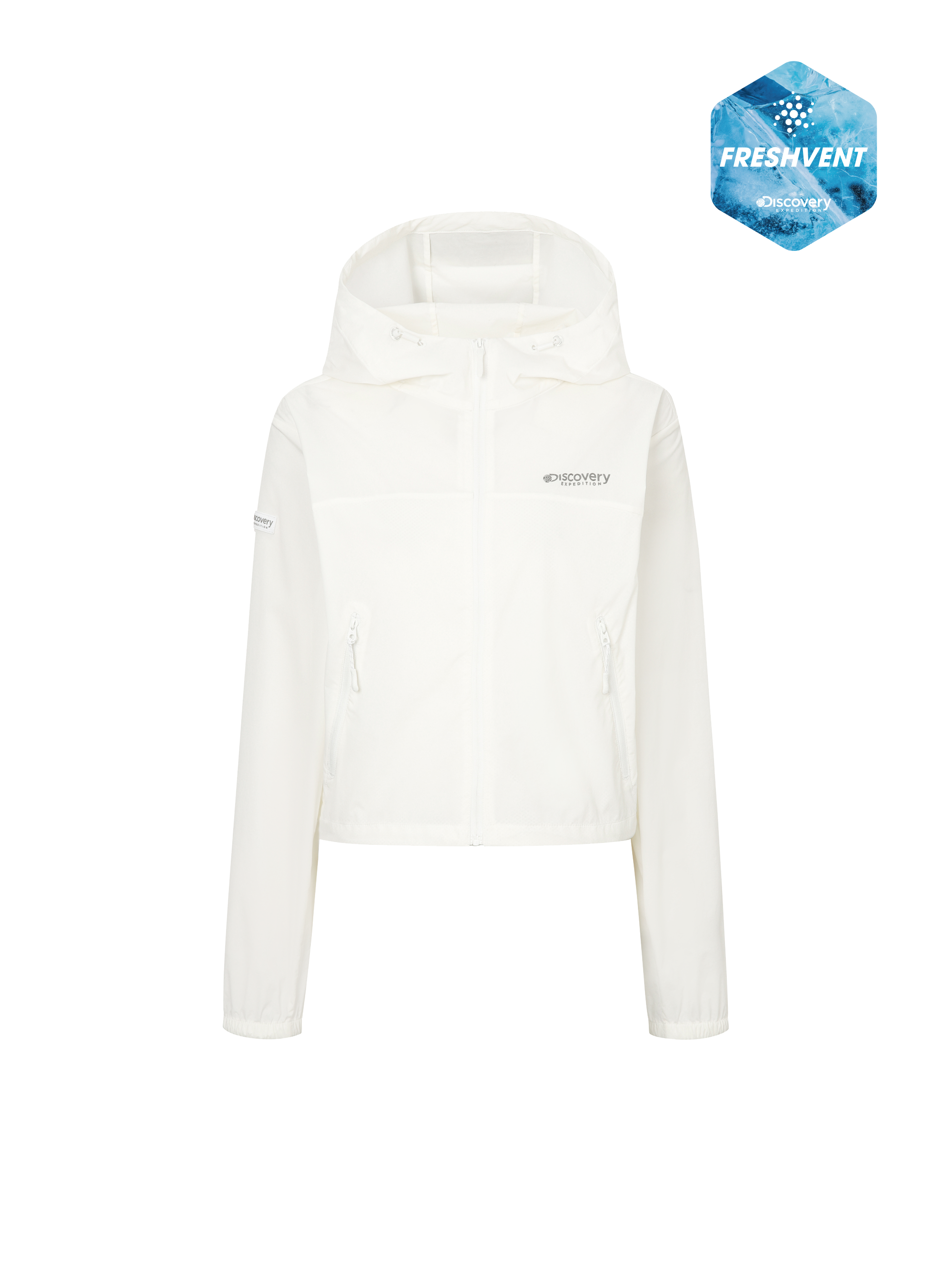 Freshvent Women's Cropped Windbreaker