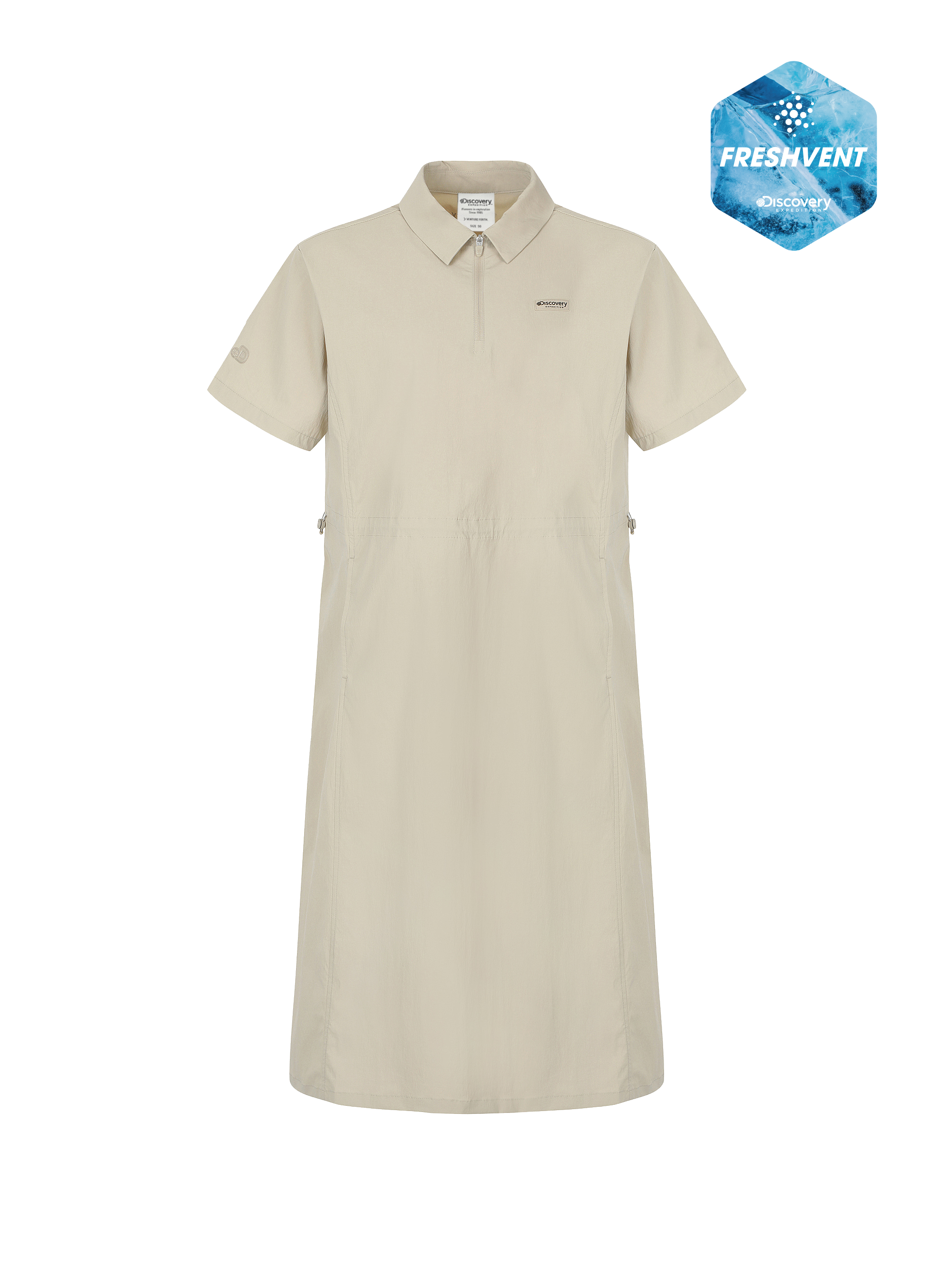W's Freshvent Polo-Type Woven Dress