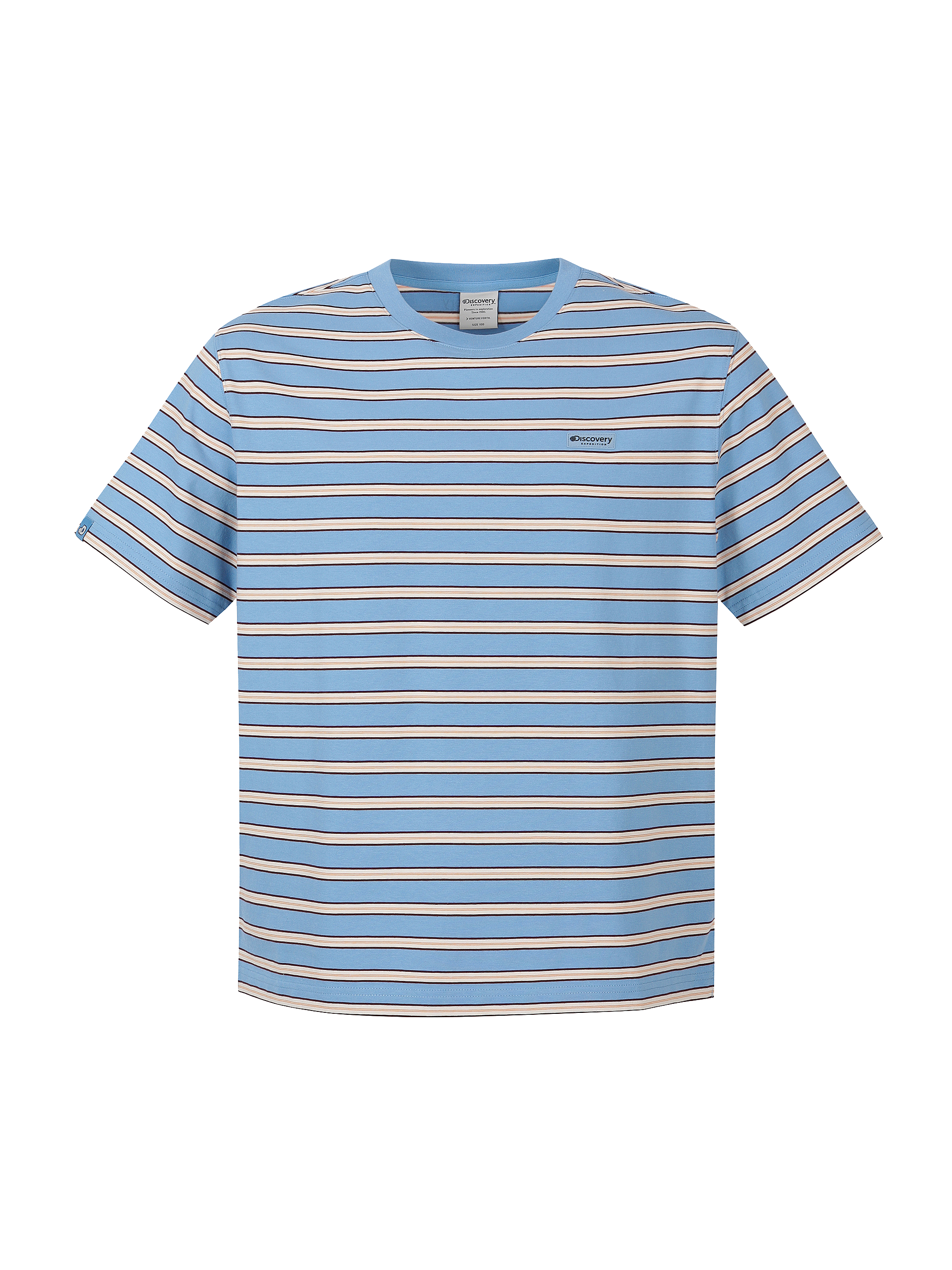 Uni Multi-Striped Short Sleeve T-shirt