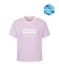 W's Freshvent Lettering Semi-Cropped Ringer T-shirt
