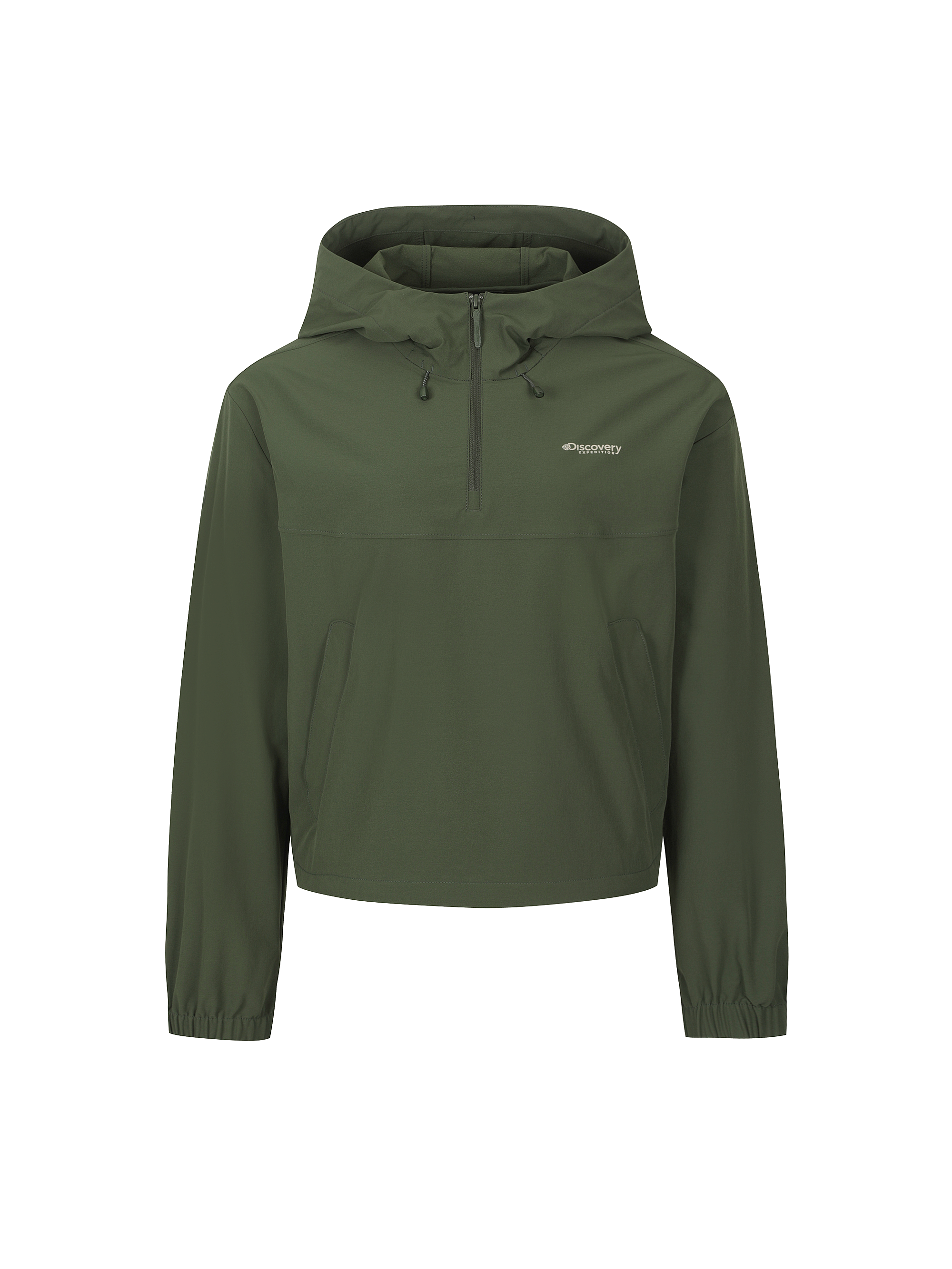 W's Stretch Woven Training Cropped Hooded Anorak