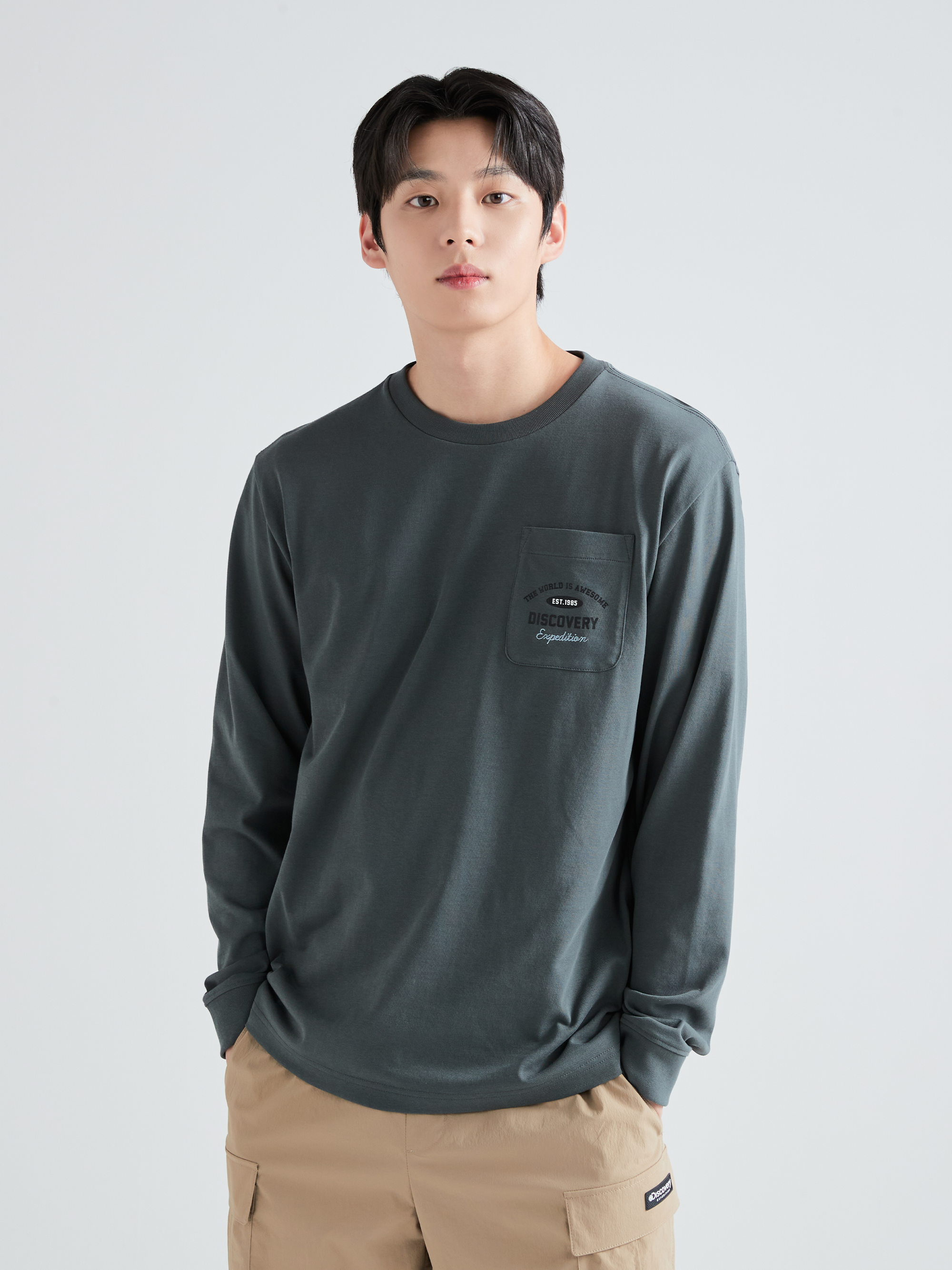 Varsity Pocket Long Sleeve T-shirt