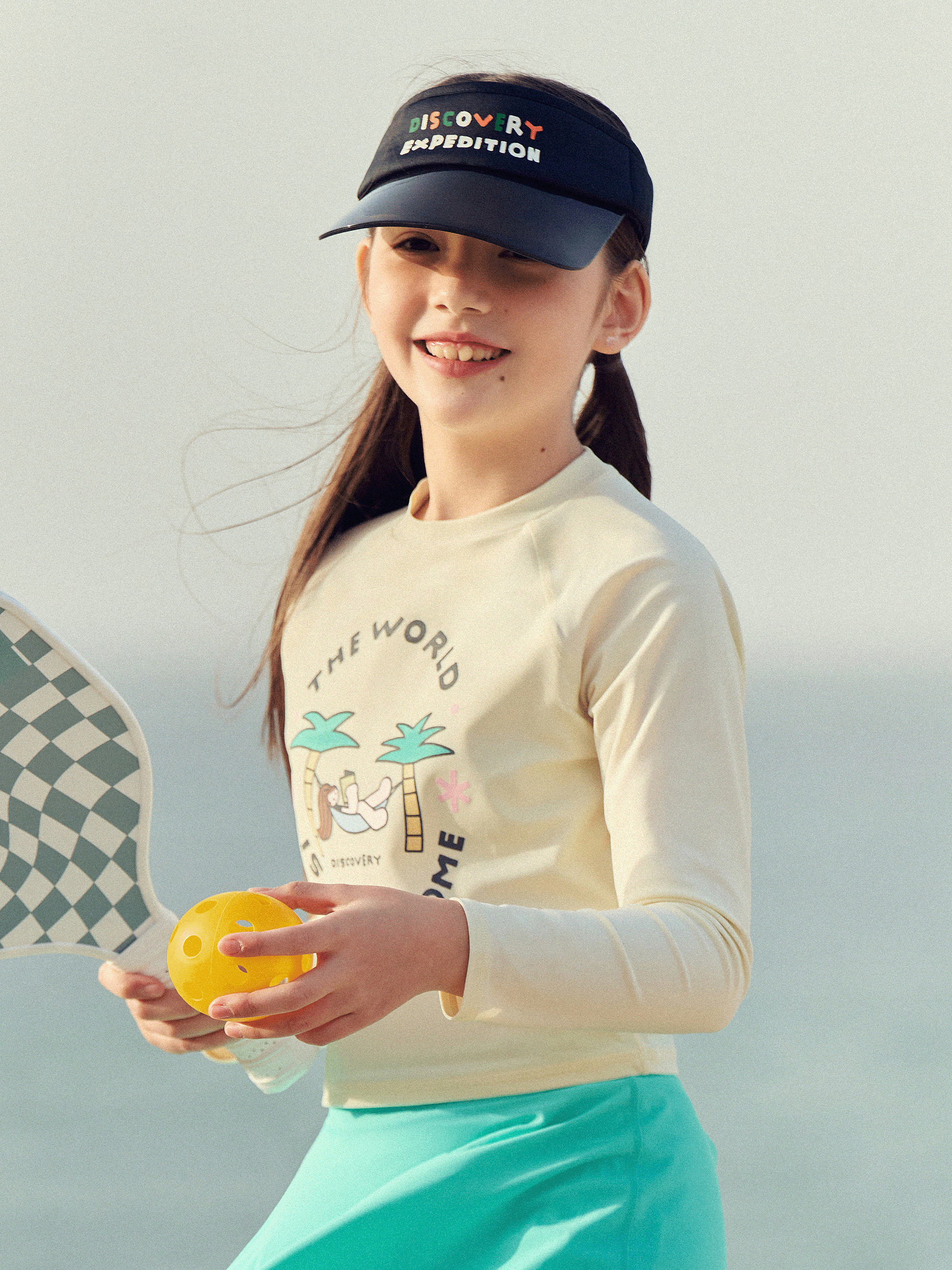 Kids Clear Visor Sun Cap