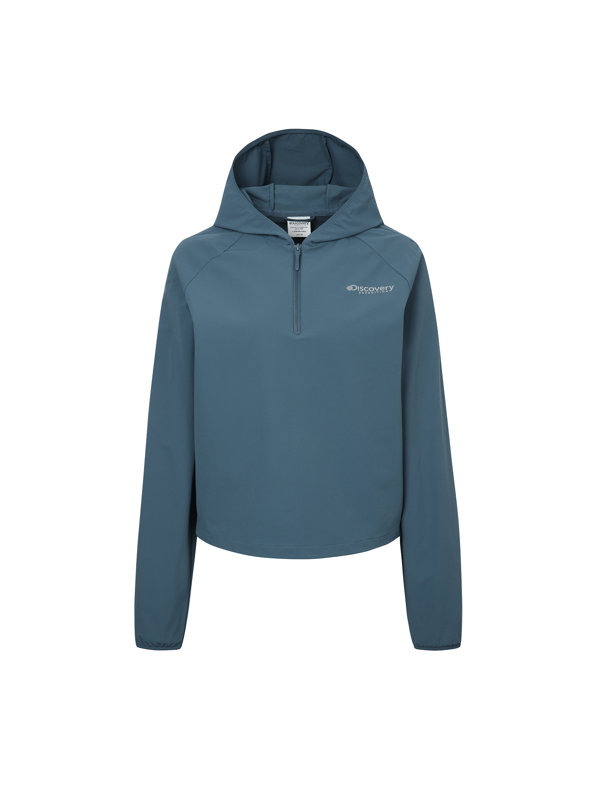 Women's Woven Hooded T Shirt