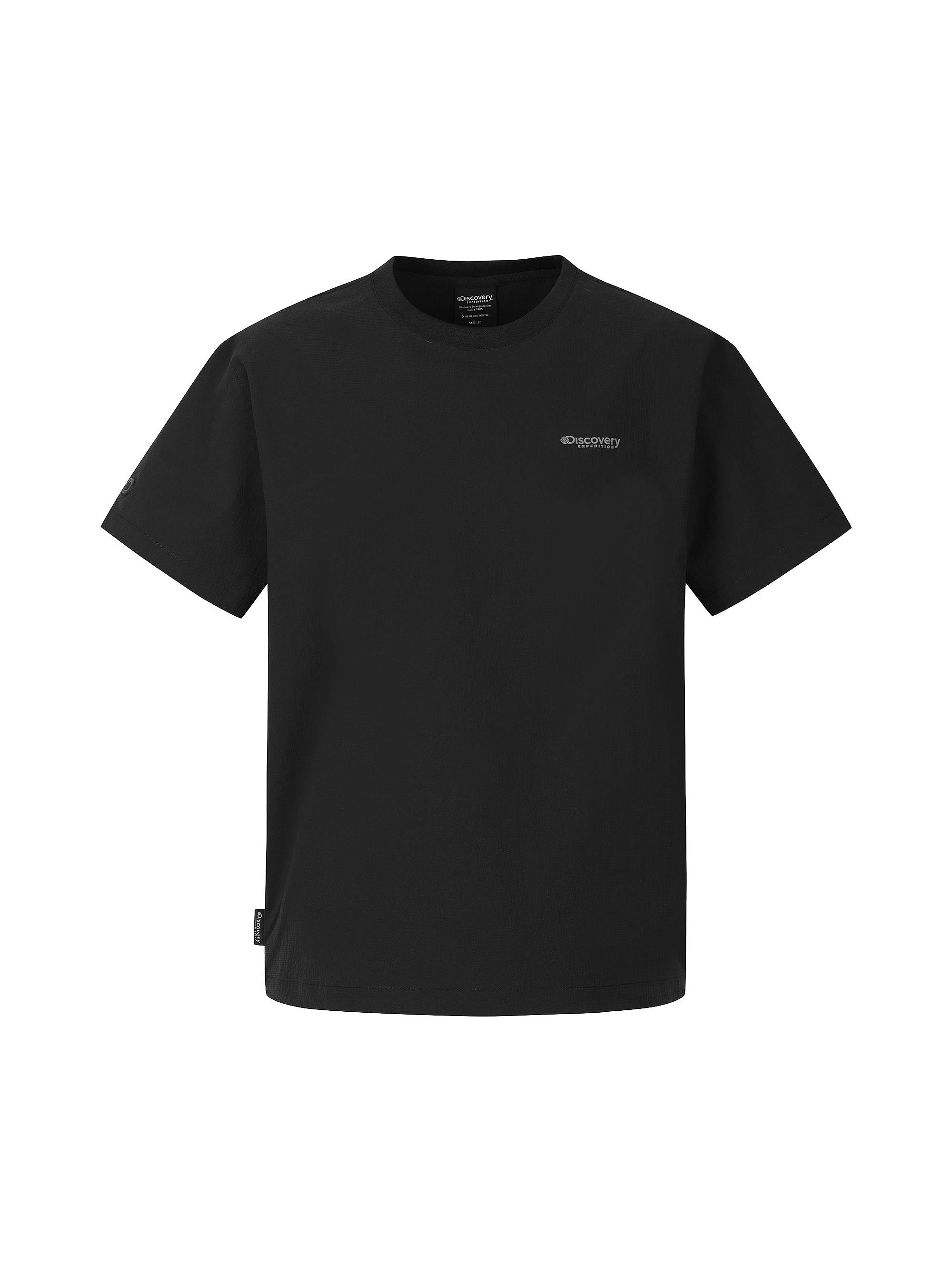 W's Seersucker Woven Short-Sleeve T-shirt