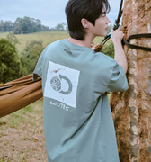 Freshvent Washed Box Logo Short Sleeve T-shirt