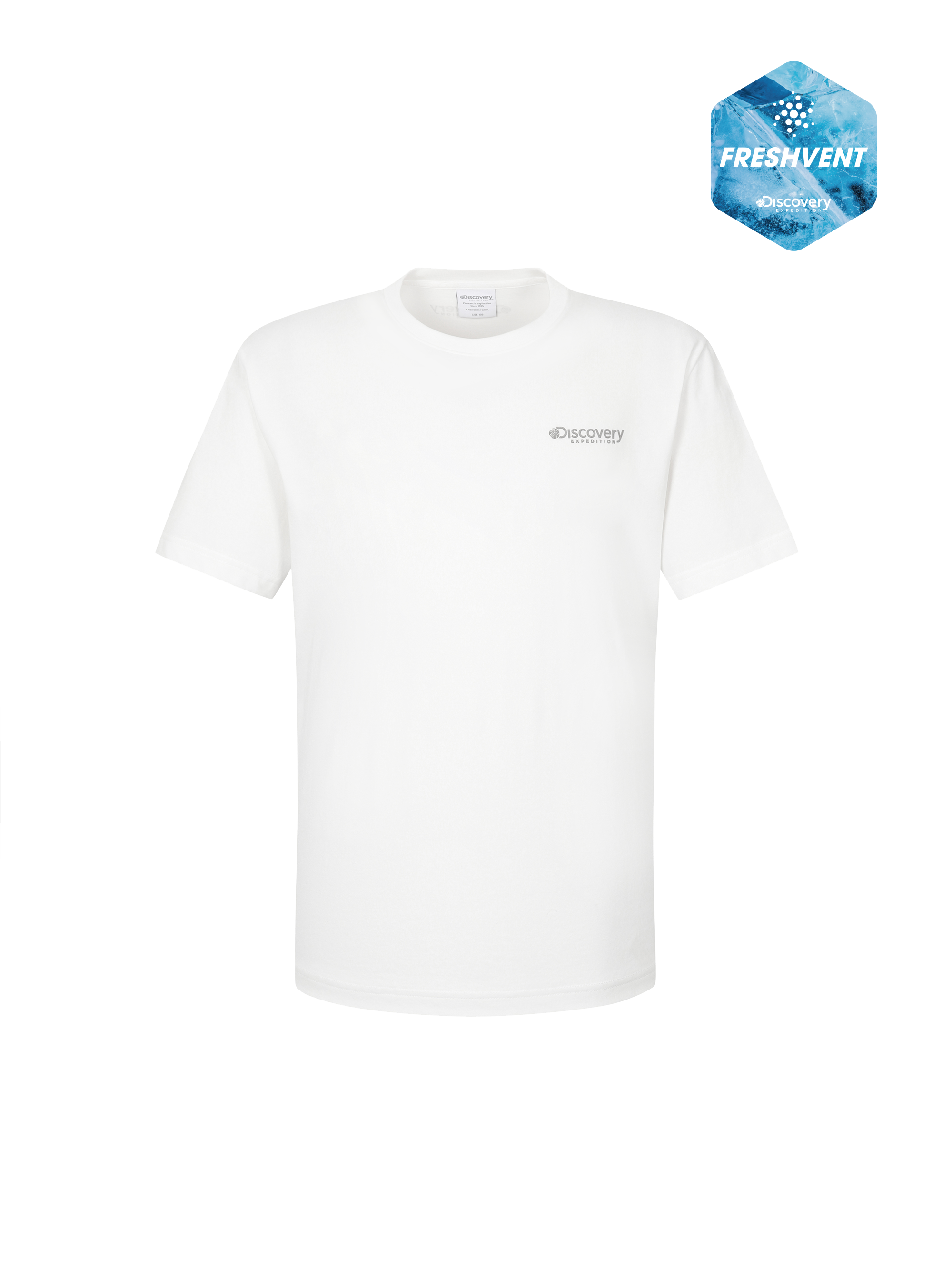 【DISCOVERY】Freshvent Woven Men's Multi-Pocket T-Shirt Freshvent Overfit Woven Pocket Short-sleeve T-shirt