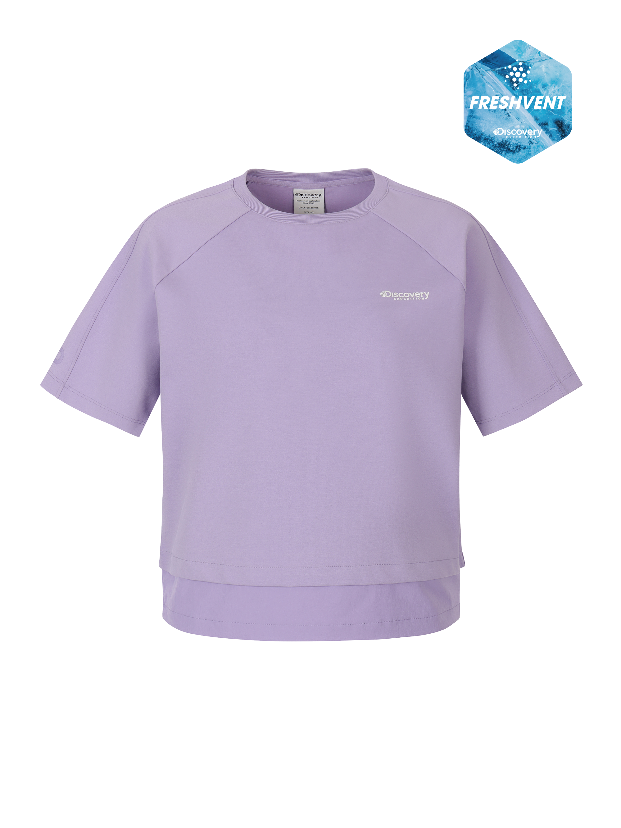 W's Freshvent Knit Training Short Sleeve Sweatshirt