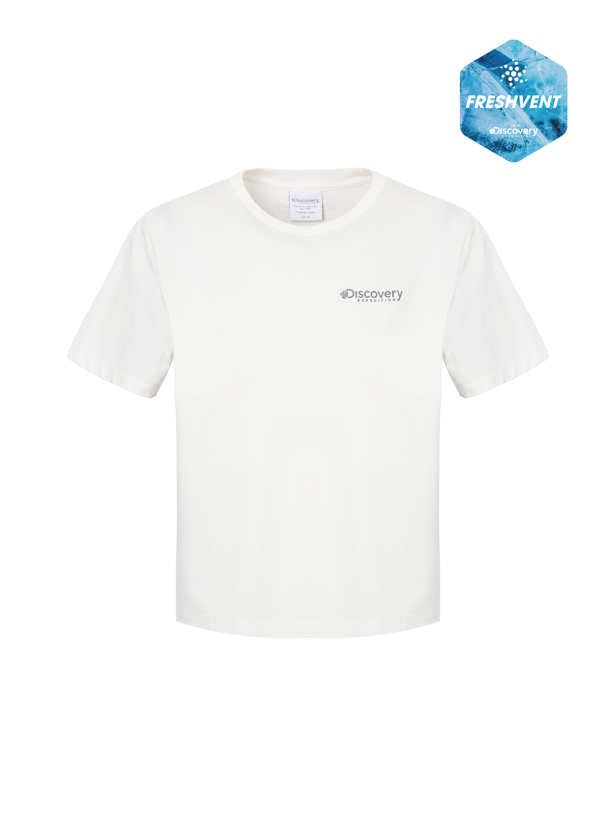 Women's Freshvent Washed Slim Fit Icon Graphic Short Sleeve T-Shirt