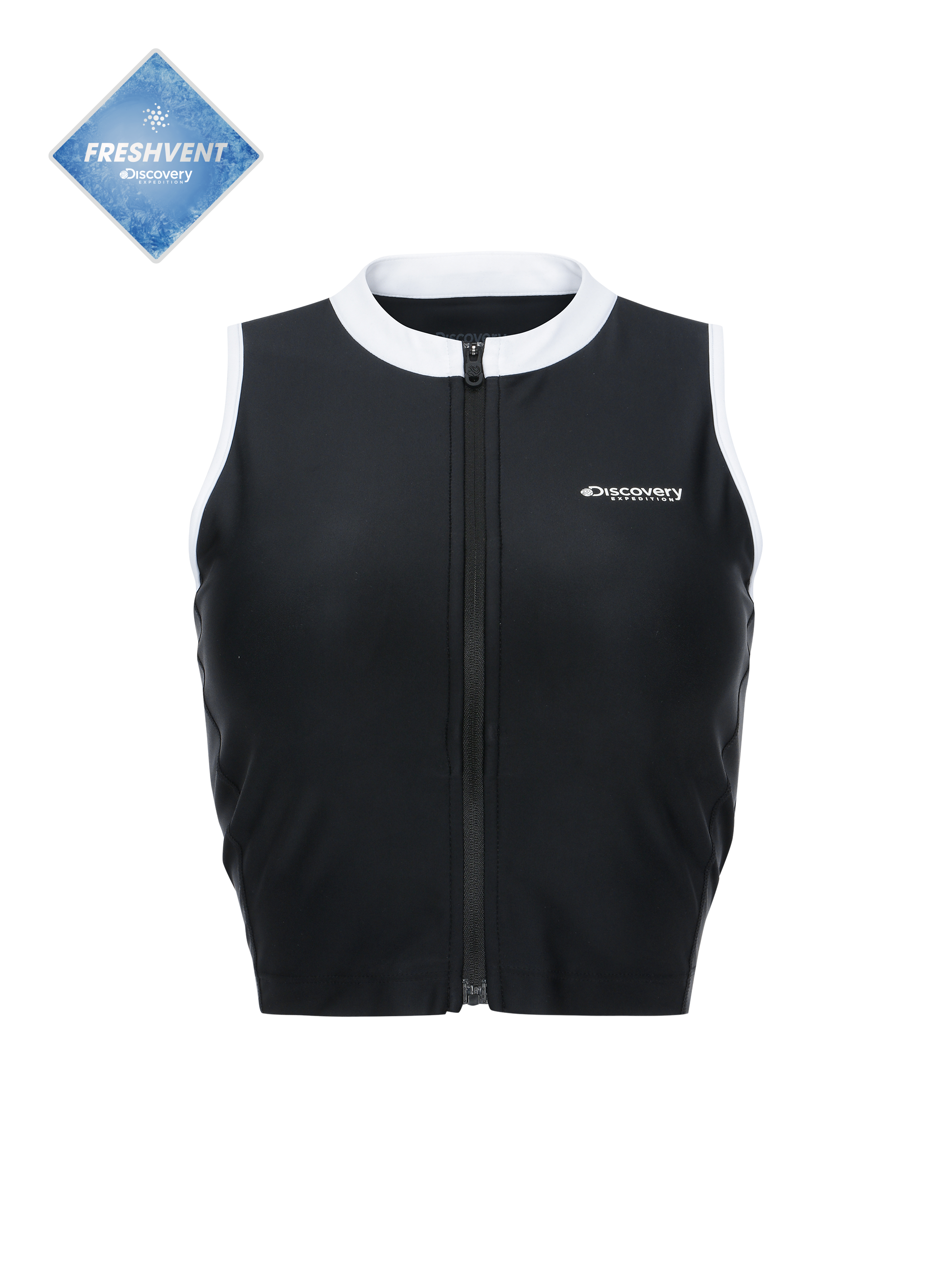 Freshvent Women’s Sleeveless Dolphin Setup Water Top