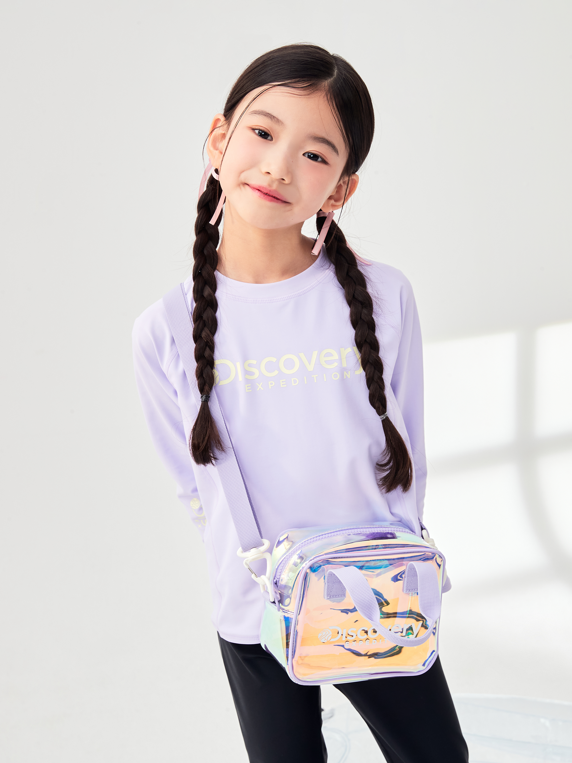 Kids Clear Tote Crossbody 2Way Bag