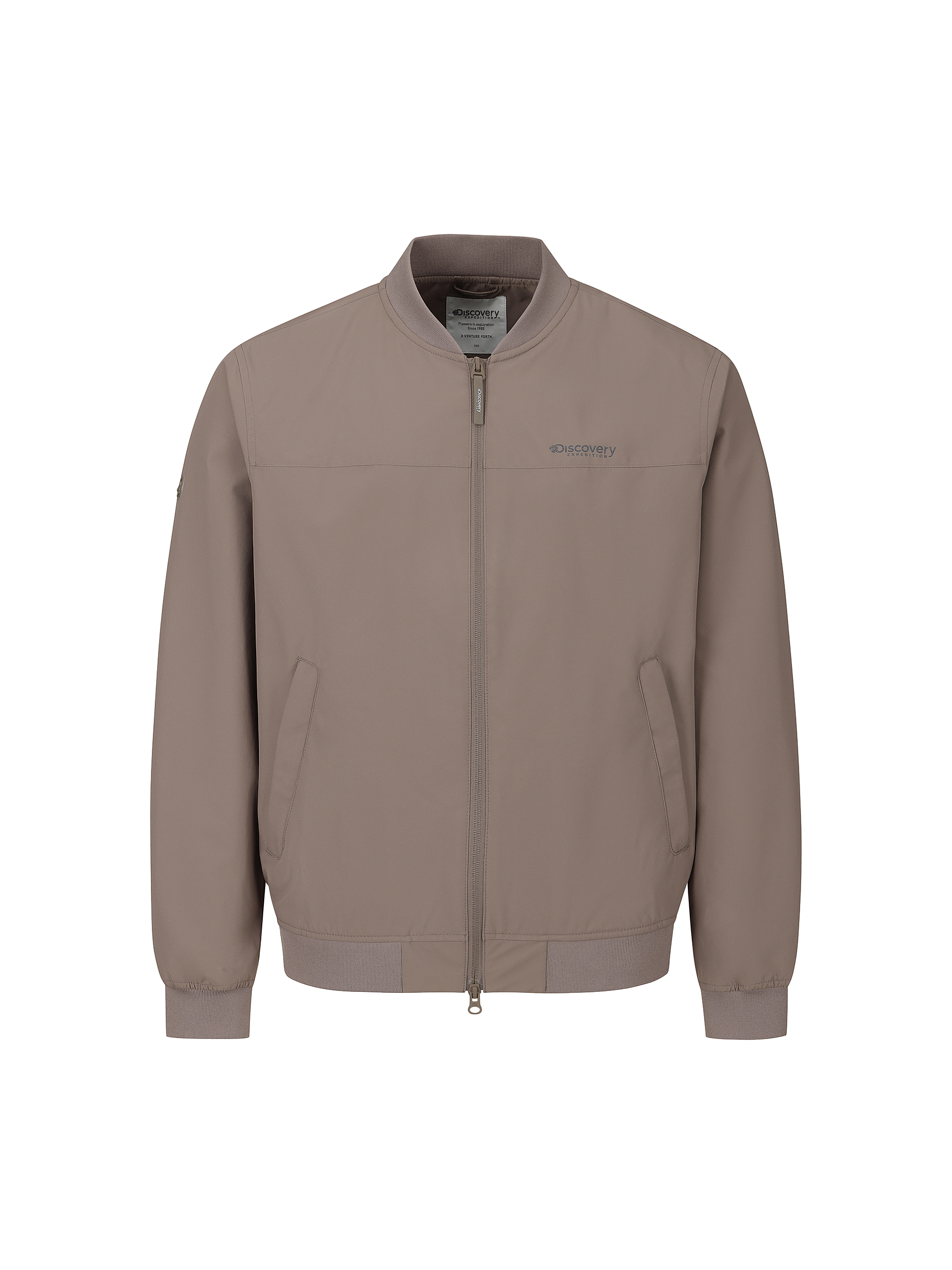 M's Ribbed Collar Blouson Jacket