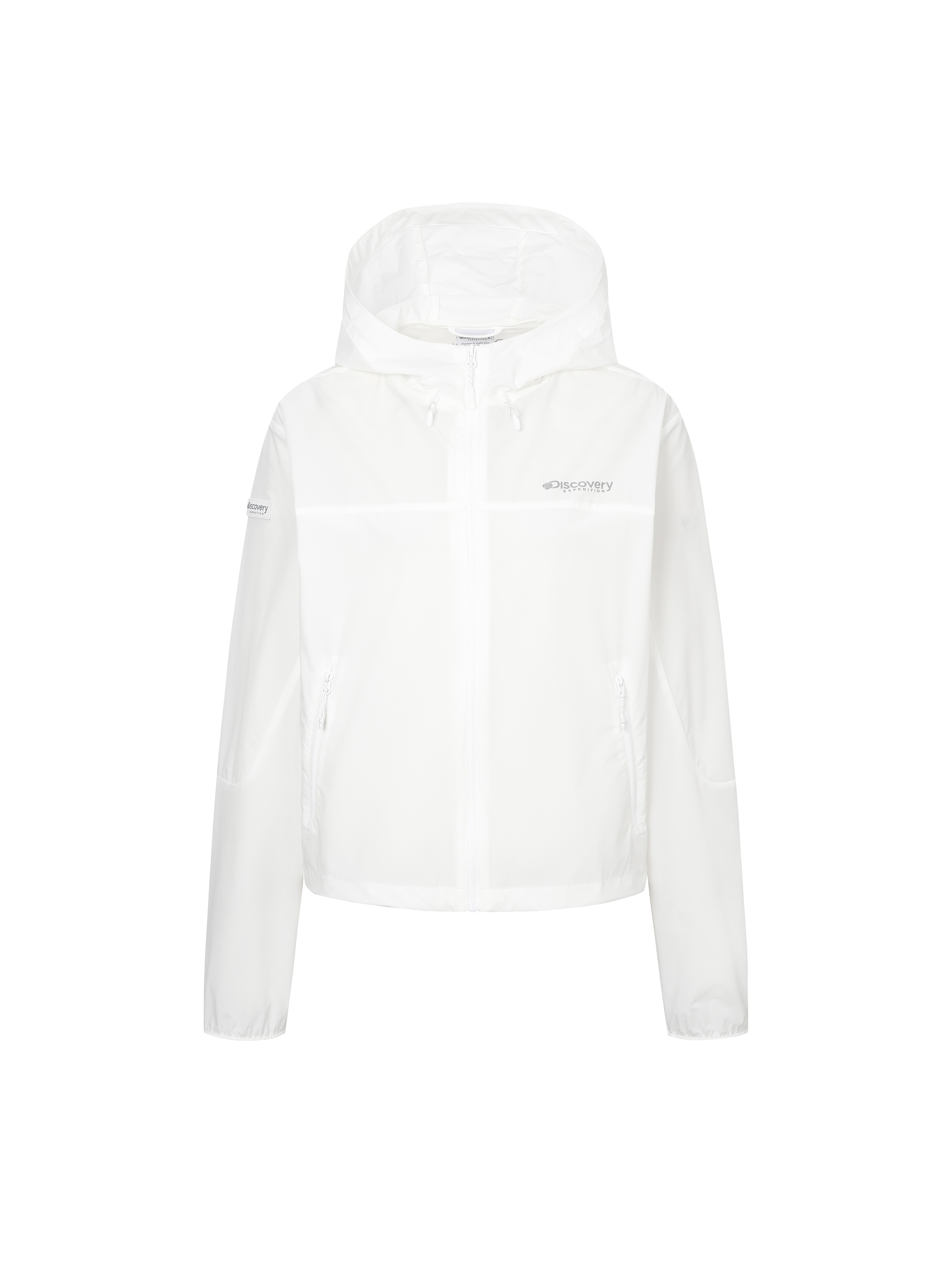 Freshvent Women's Colorblock Crop Windbreaker