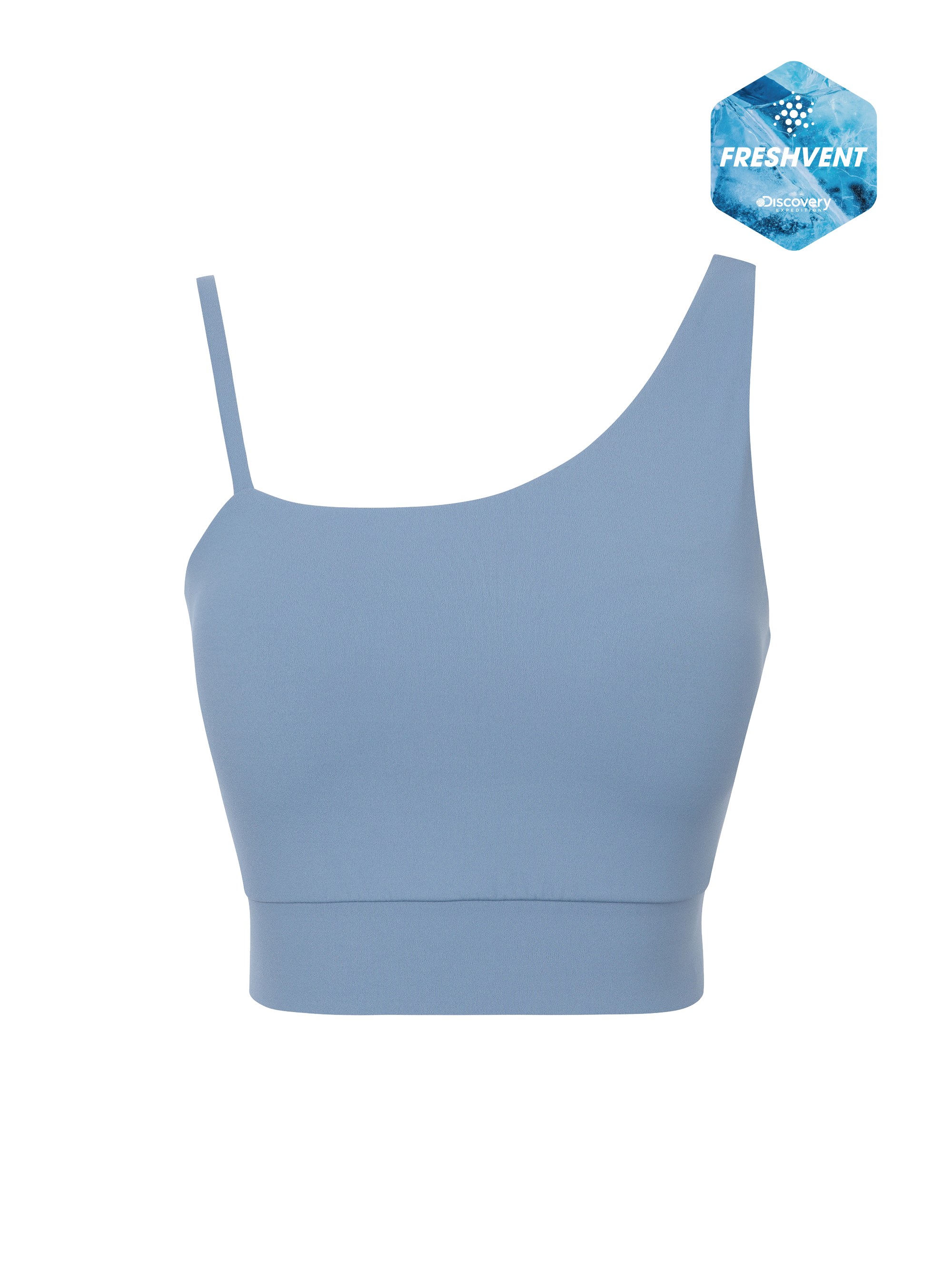 Freshvent Women's Strap Unbalance Water Bra Top