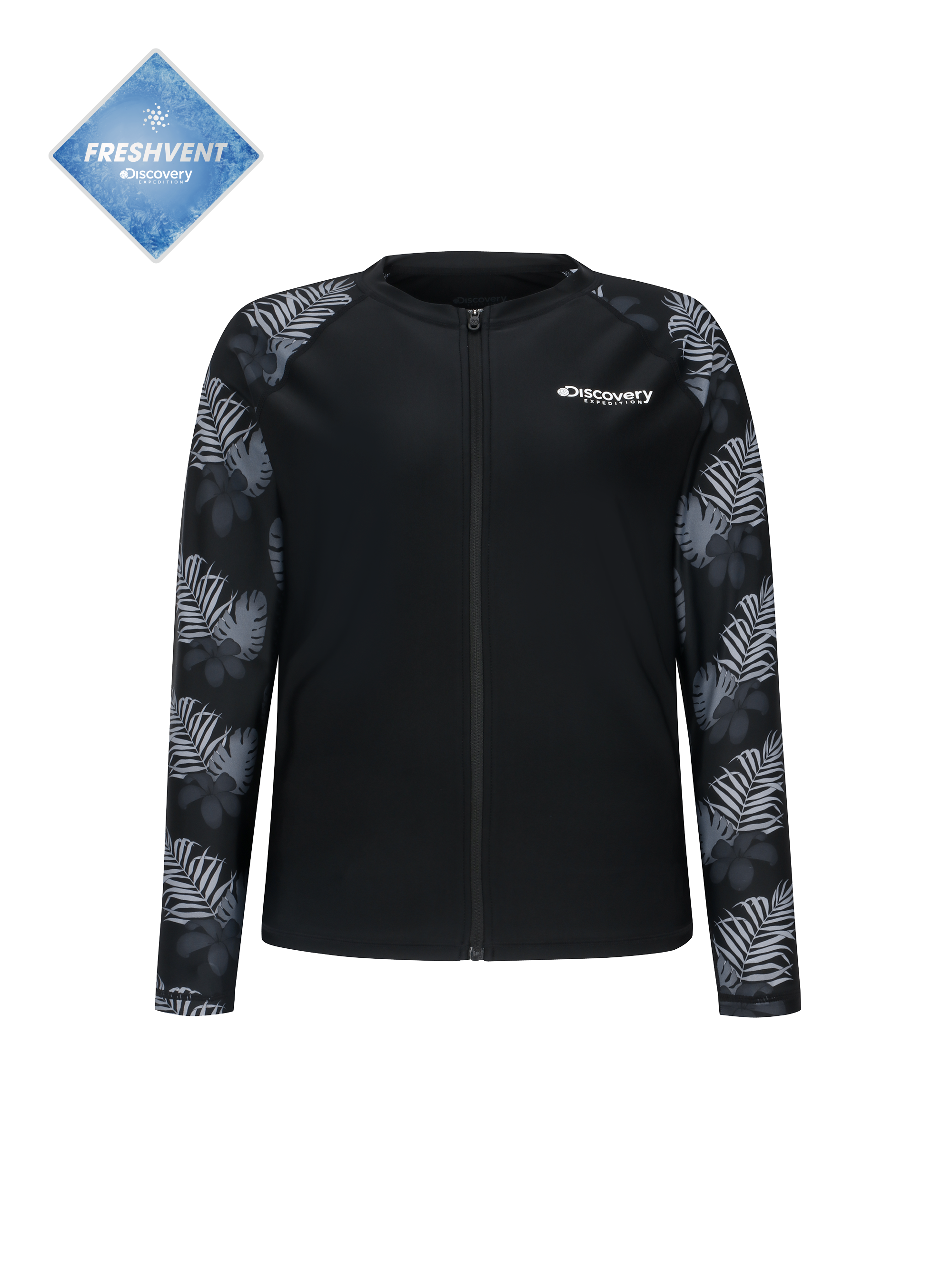 Freshvent Women's Hot Summer Rouge Fit Pool House Rash Guard