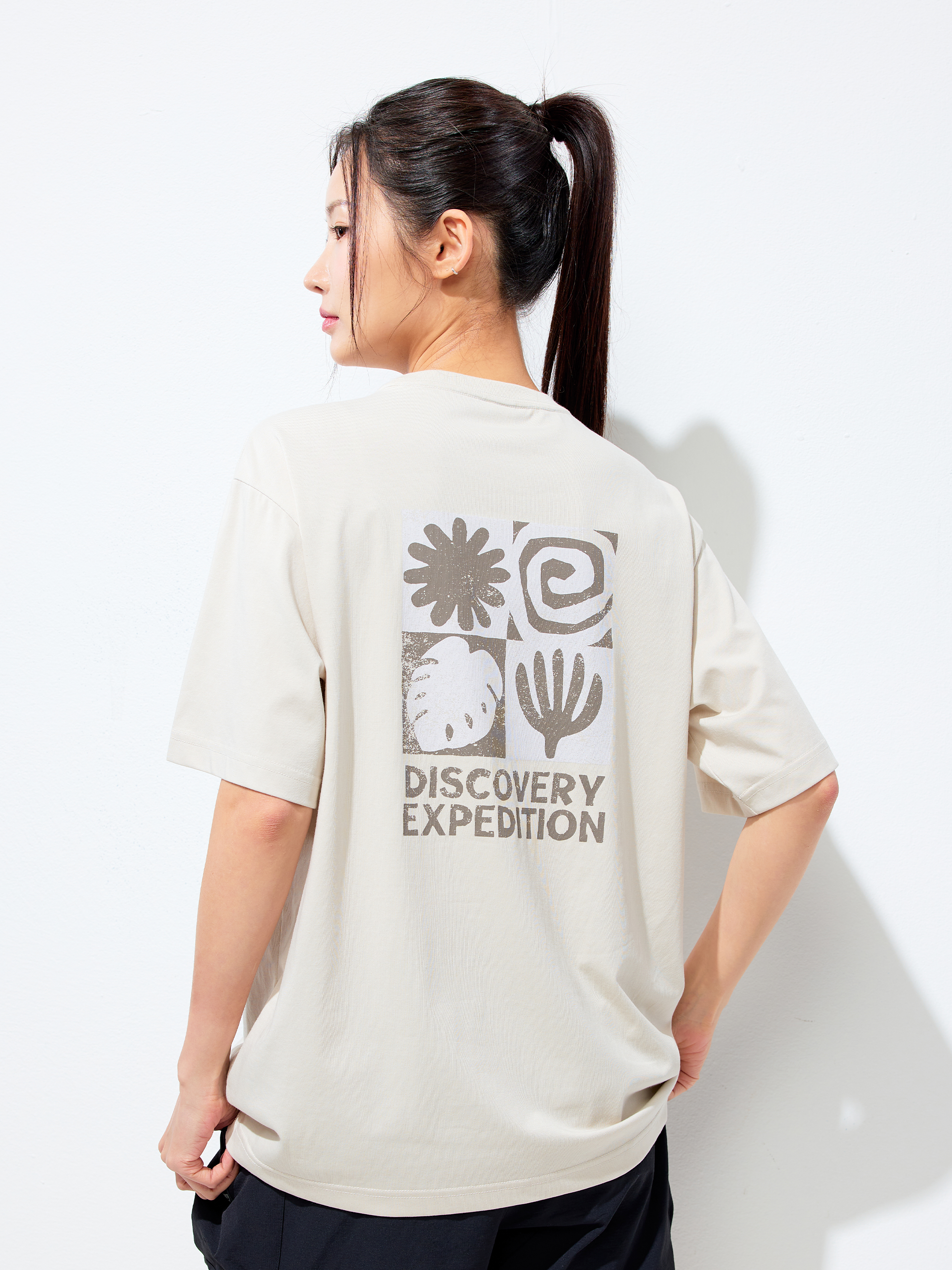 Freshvent Washed Outdoor Frame Graphic Short-Sleeve T-Shirt