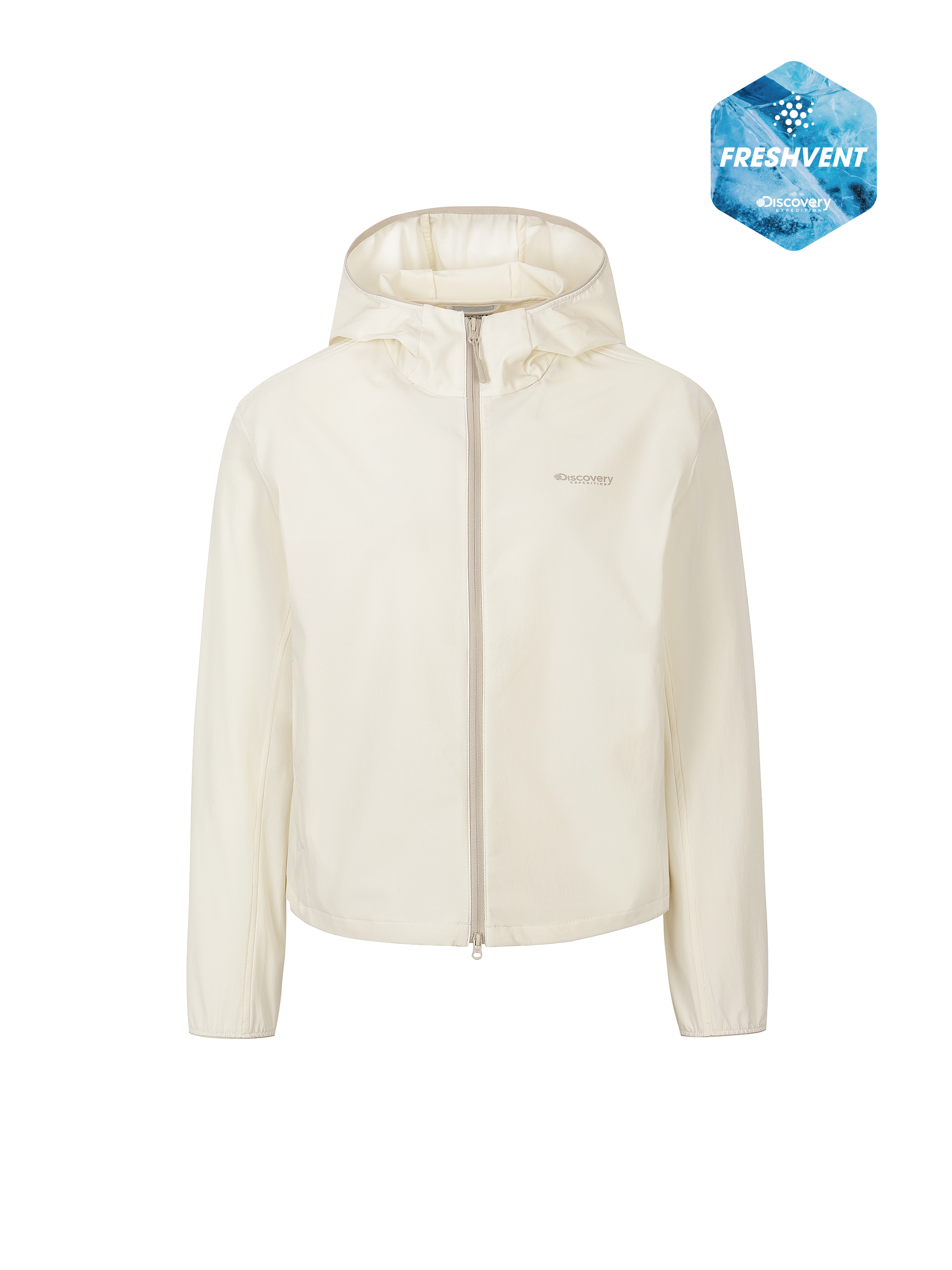 W's Freshvent Lightweight Woven Training Hooded ZIP-UP