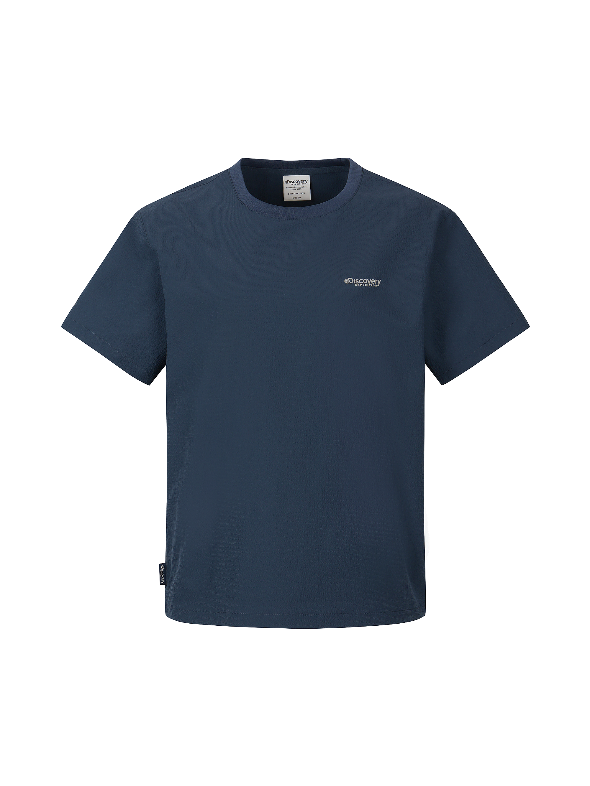 W's Seersucker Woven Short-Sleeve T-shirt