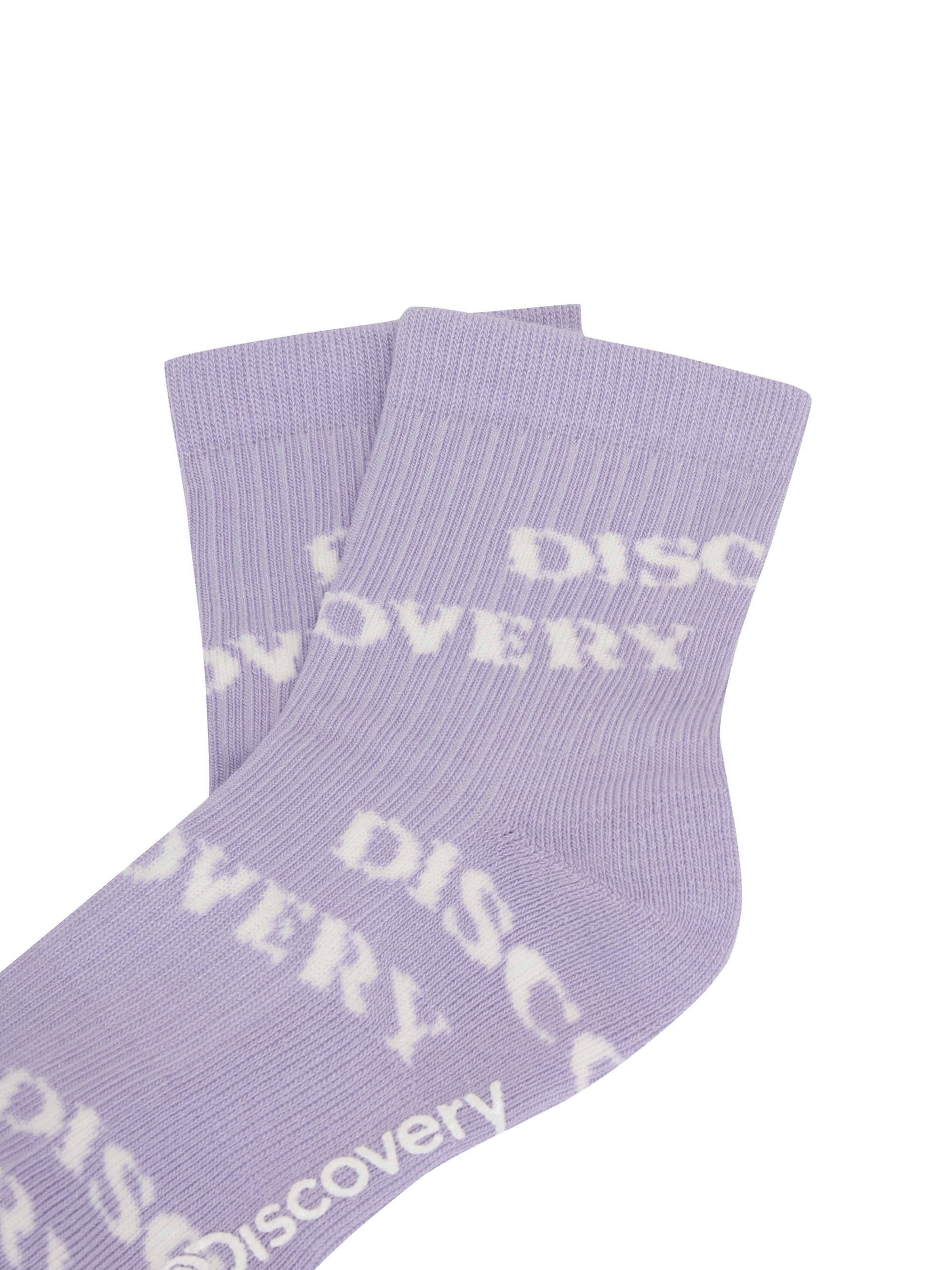 Kids All-Over Logo Mid Length Socks