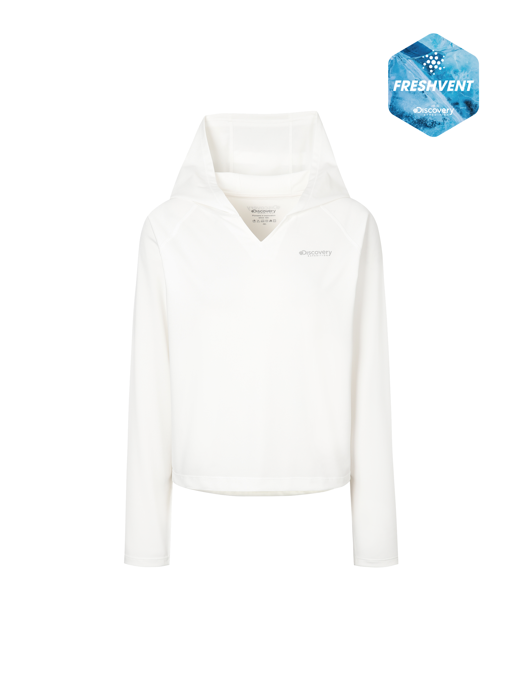 Freshvent Women's Loose Fit Hooded Cover-up