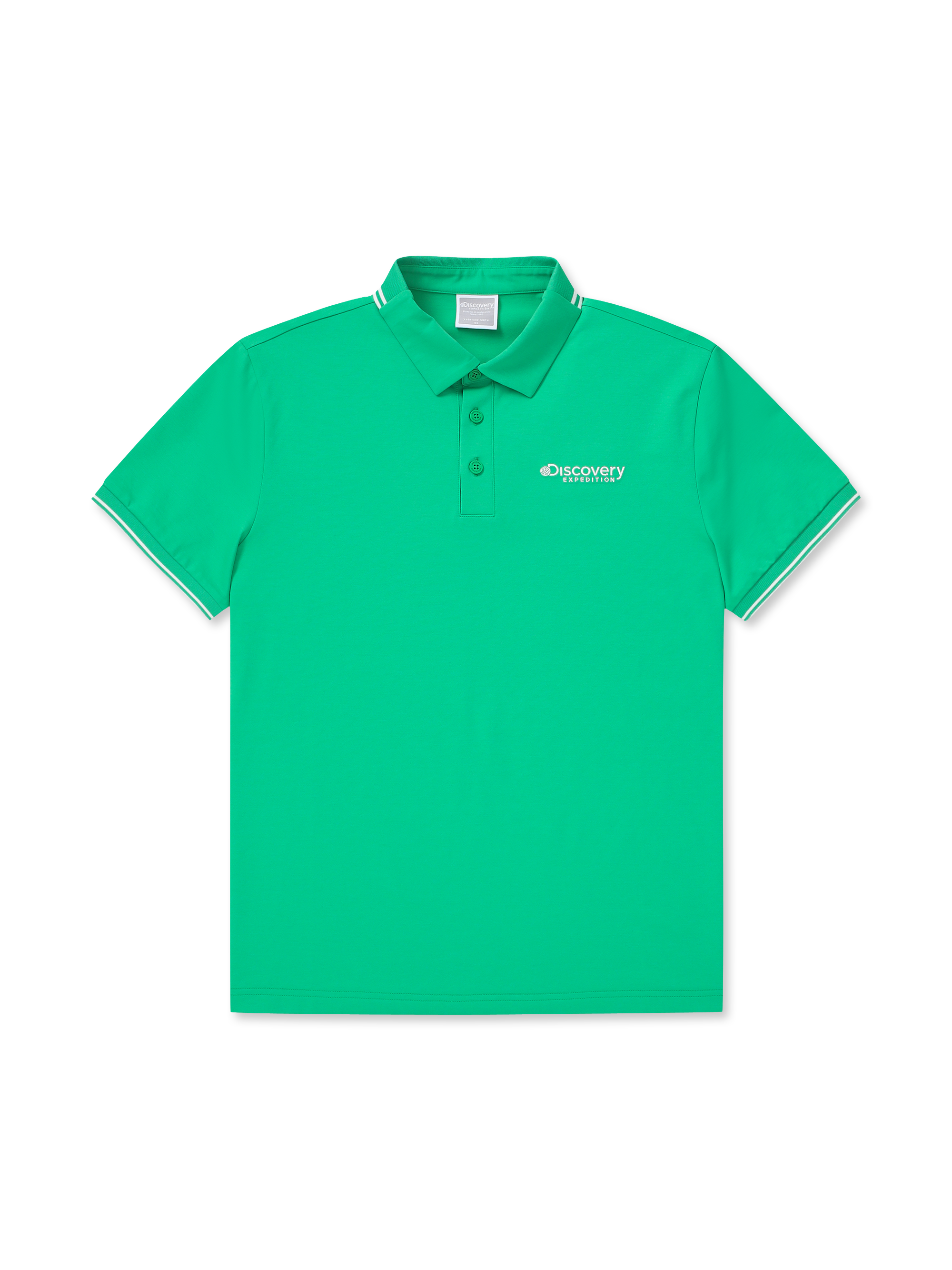 Color Tipping Collar T-shirt