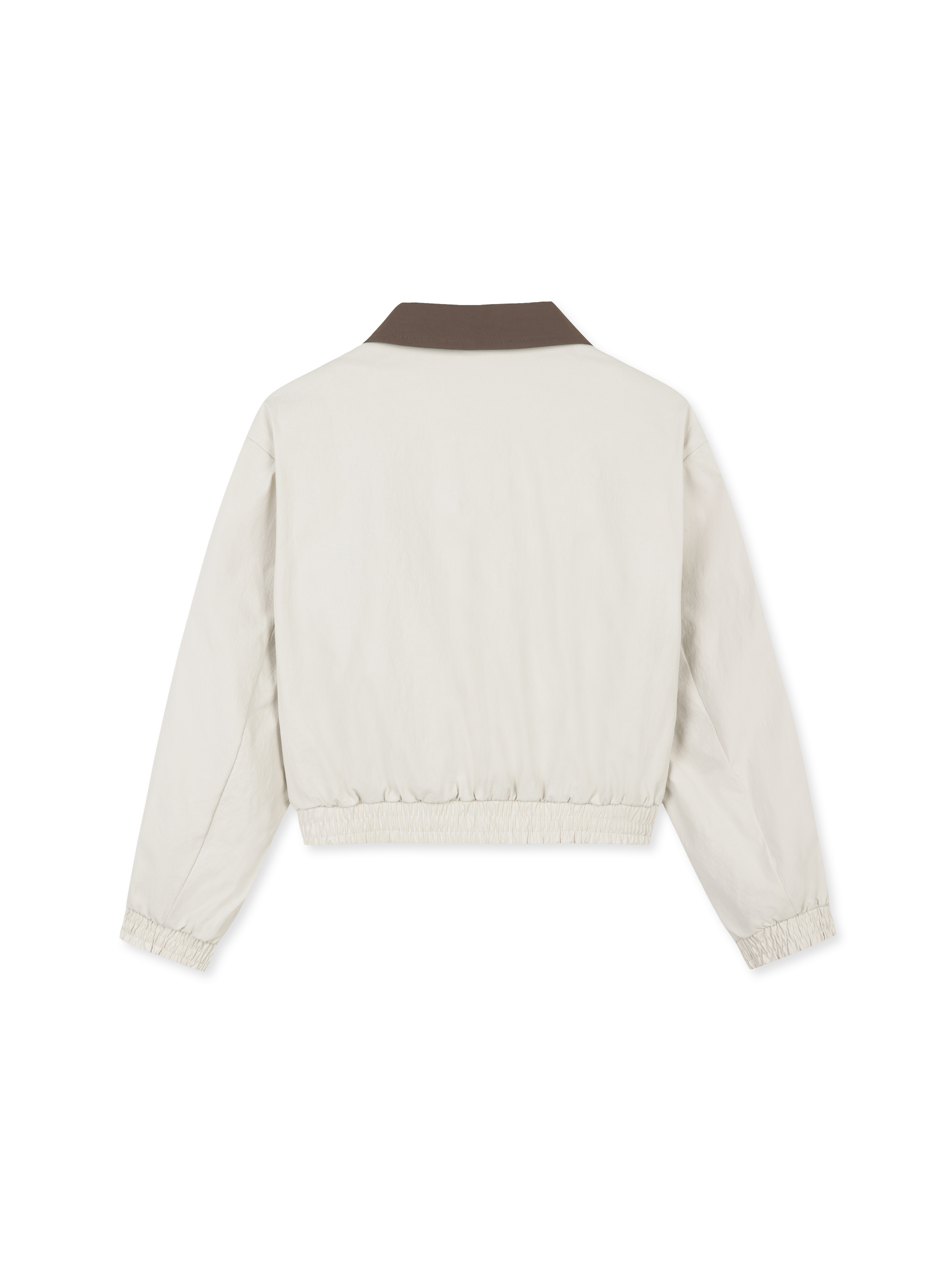 Girl's Cropped Collared Jacket