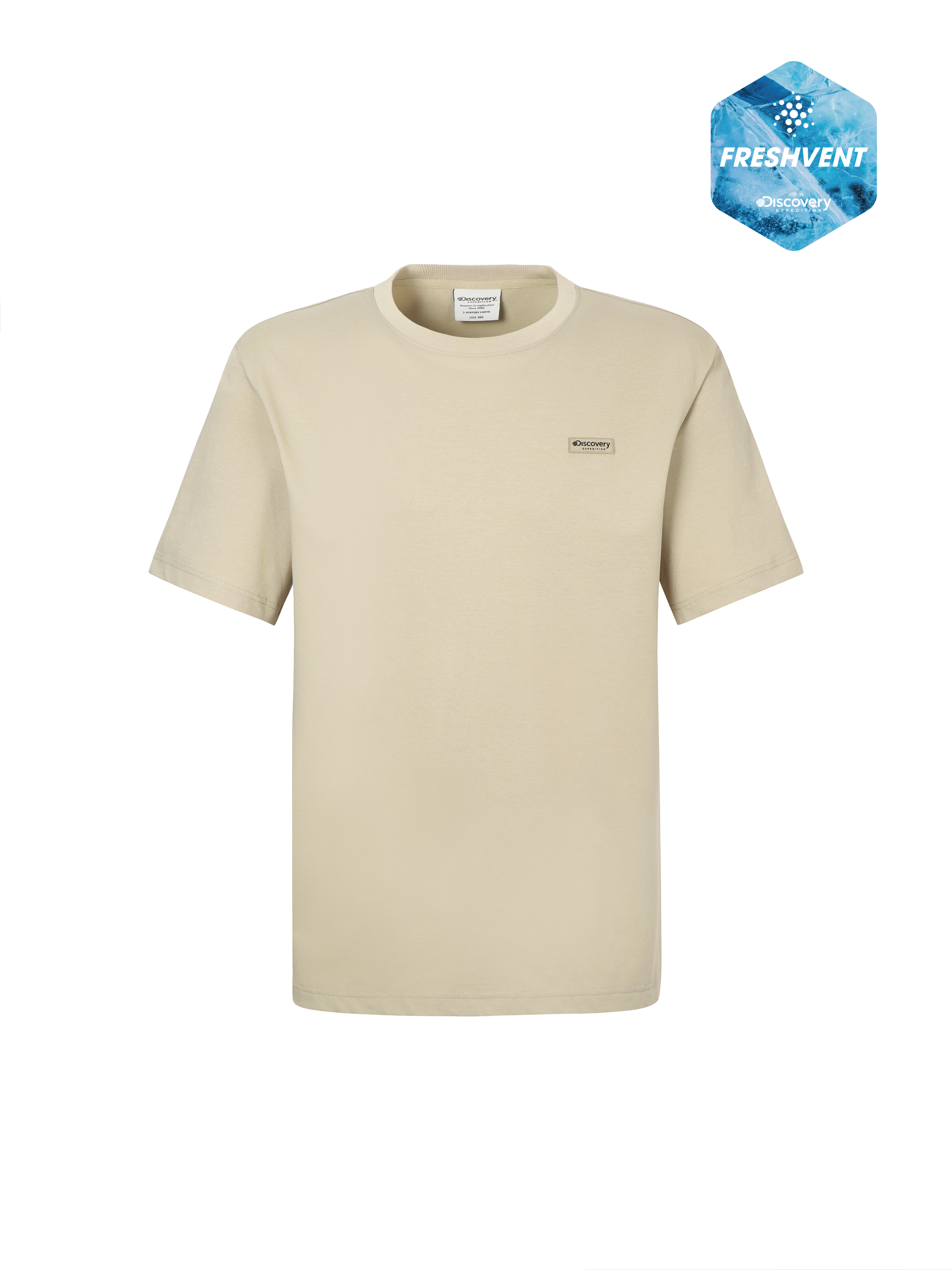 Freshvent Small Logo Semi Over Fit Short Sleeve T-Shirt