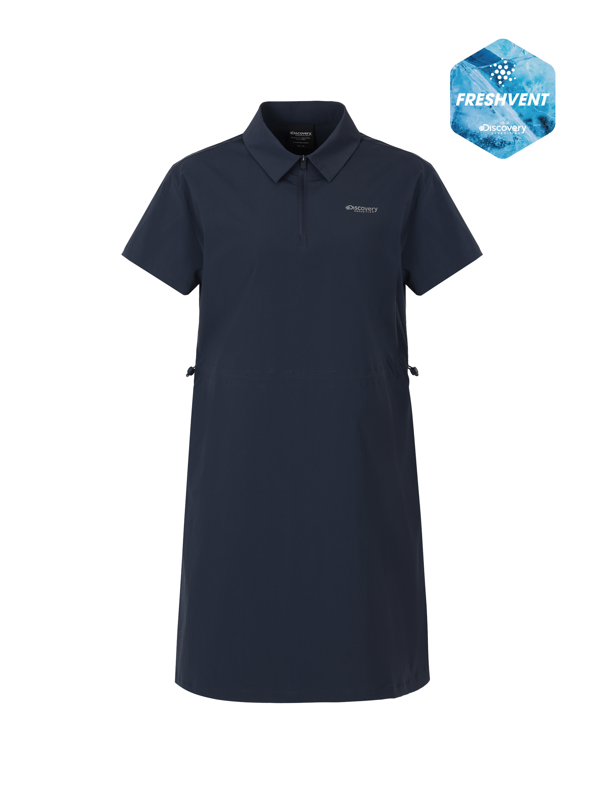 W's Freshvent Polo-Type Mini Dress