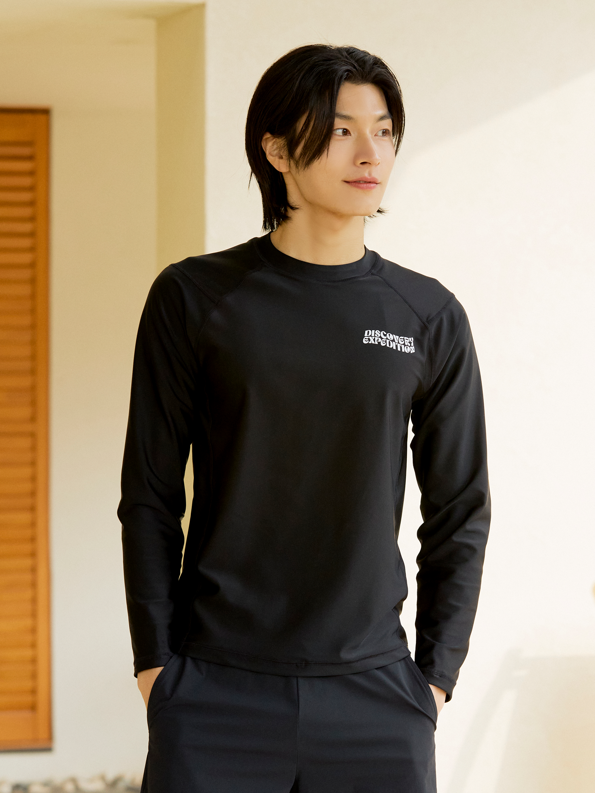 Freshvent Men's Essential Logo Rash Guard