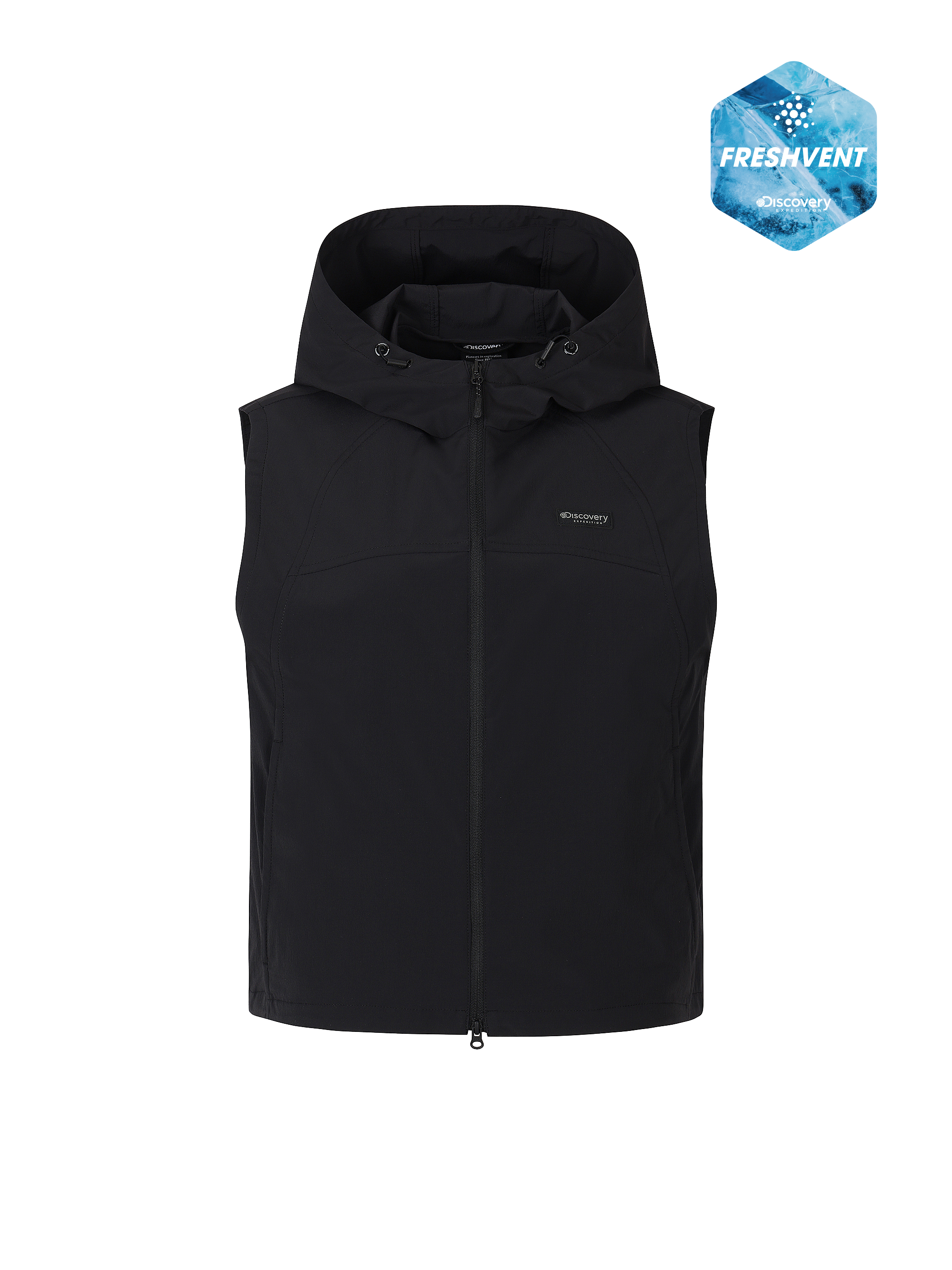 W's Freshvent Lightweight Woven Training Hooded Vest